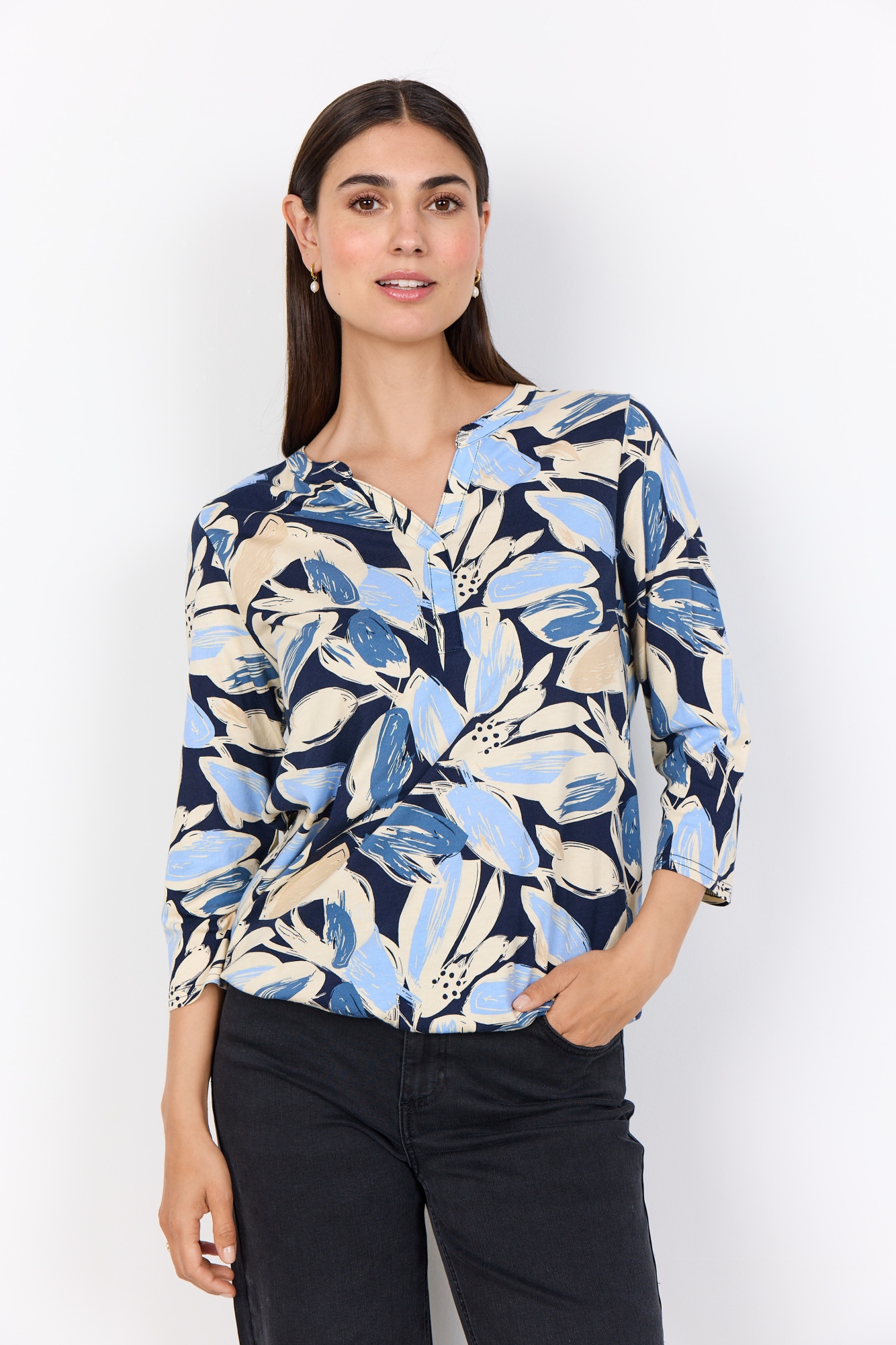 soyaconcept Shirtbluse "SC-FELICITY AOP 512" günstig online kaufen