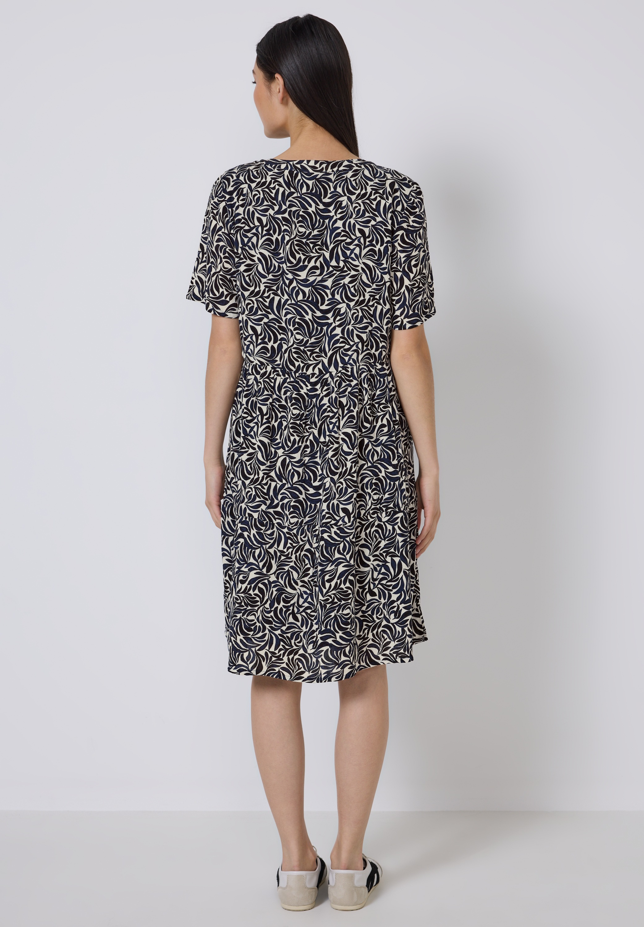 STREET ONE STUDIO Tunikakleid Ohne Taschen mit Volant günstig online kaufen