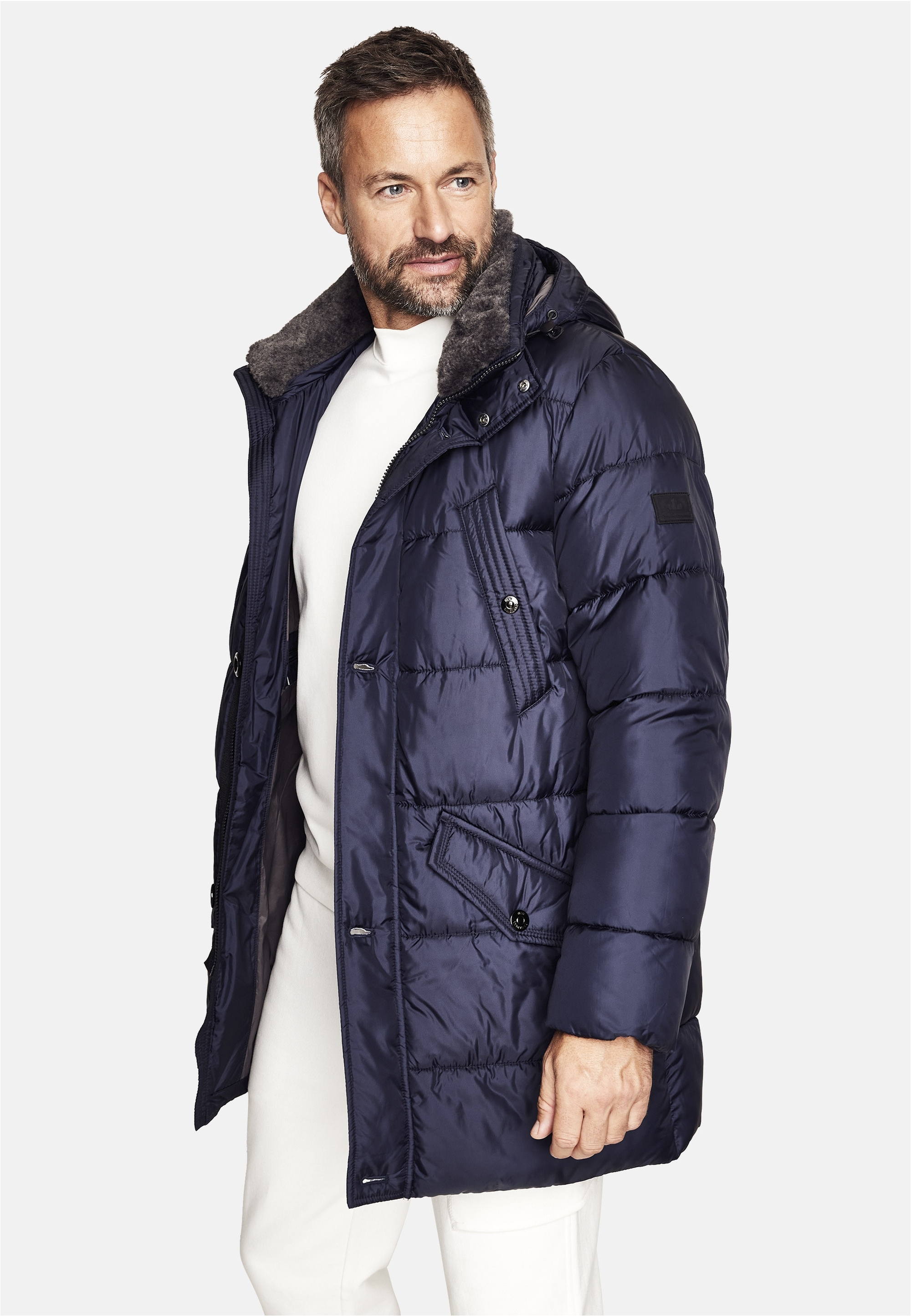 New Canadian Steppjacke, mit abnehmbarem Innenkragen