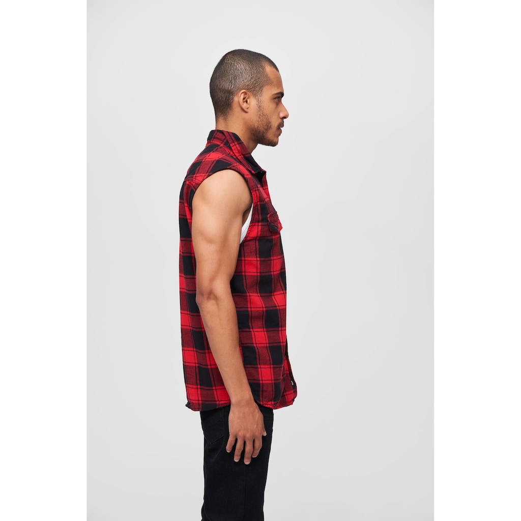 Brandit Jerseyweste »Brandit Herren Checkshirt Sleeveless«, (1 tlg.)