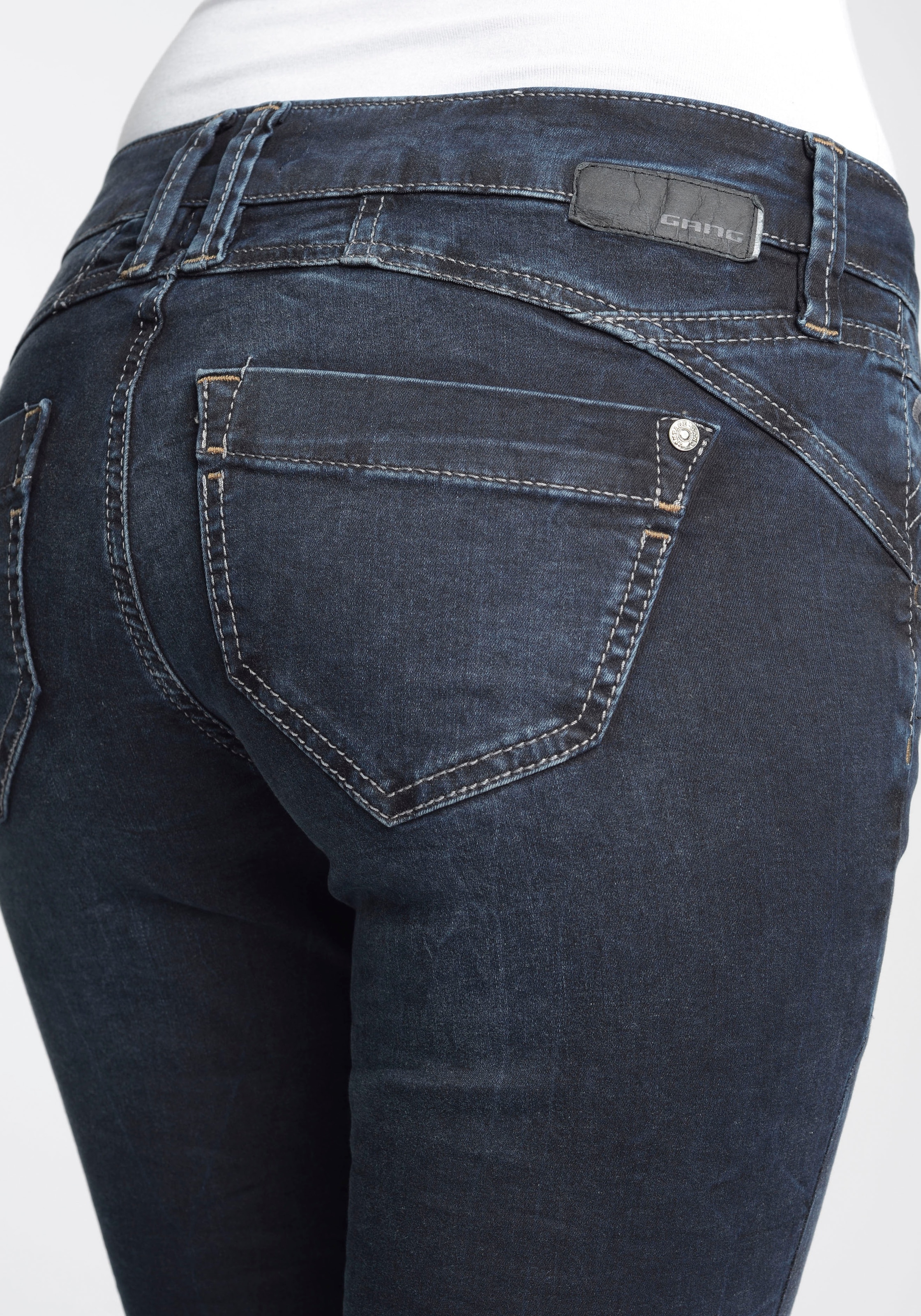 Skinny-fit-Jeans Used-Waschung für authenischer »94Nena«, in GANG BAUR | bestellen