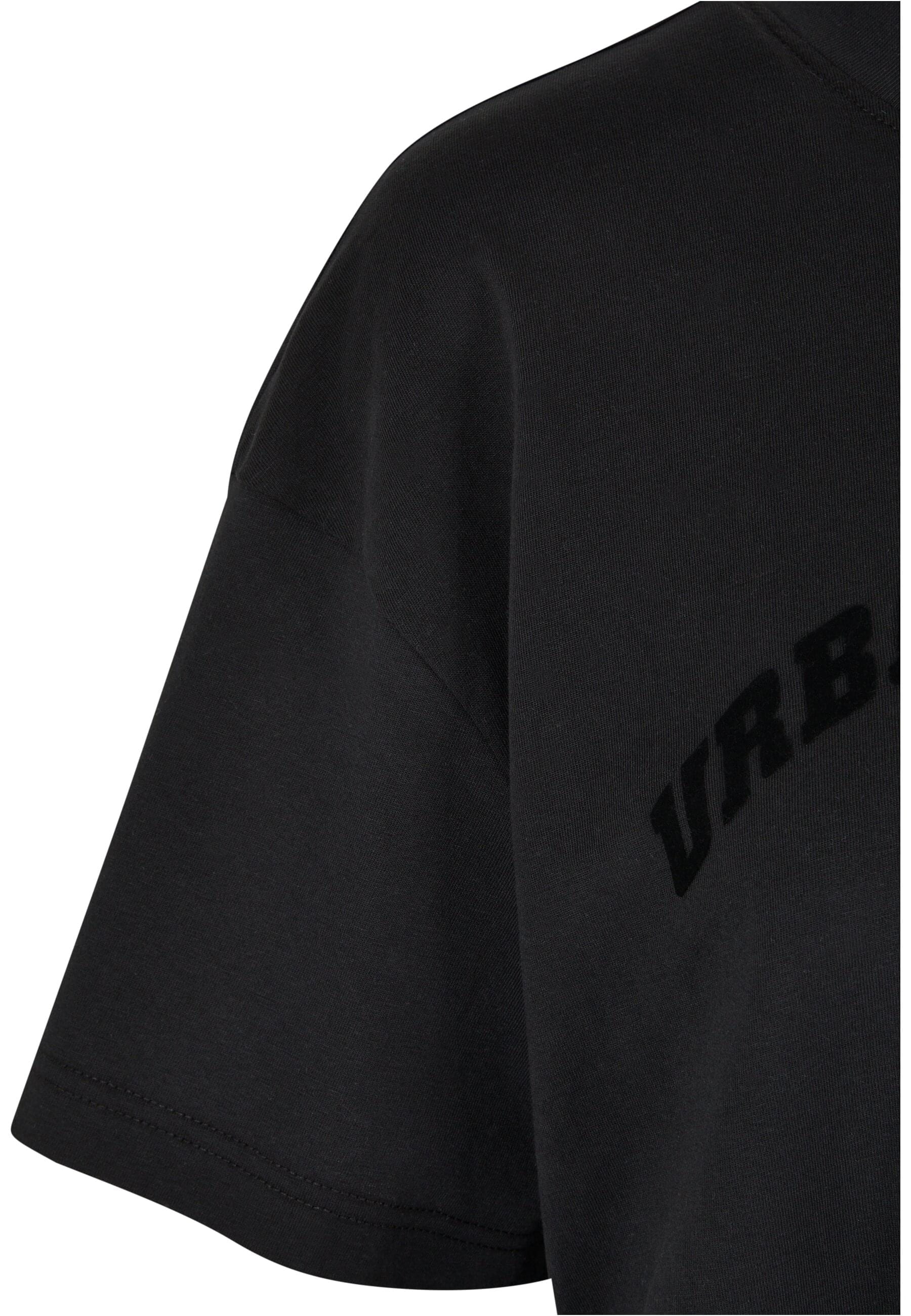 URBAN CLASSICS T-Shirt »Urban Classics Damen Ladies Oversized Flock Tee«, (1 tlg.)