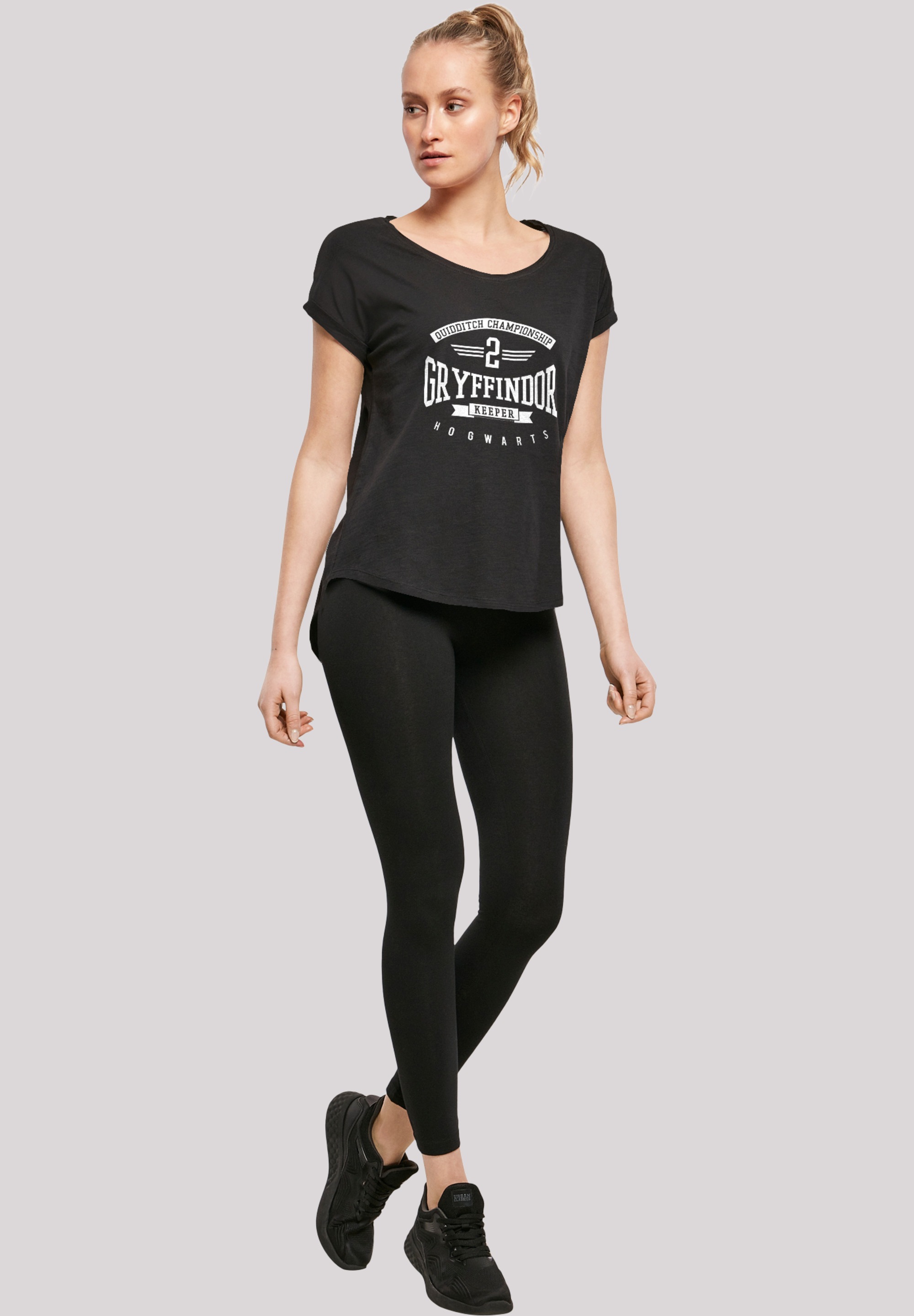 F4NT4STIC T-Shirt »Harry Potter Gryffindor Keeper«, Print