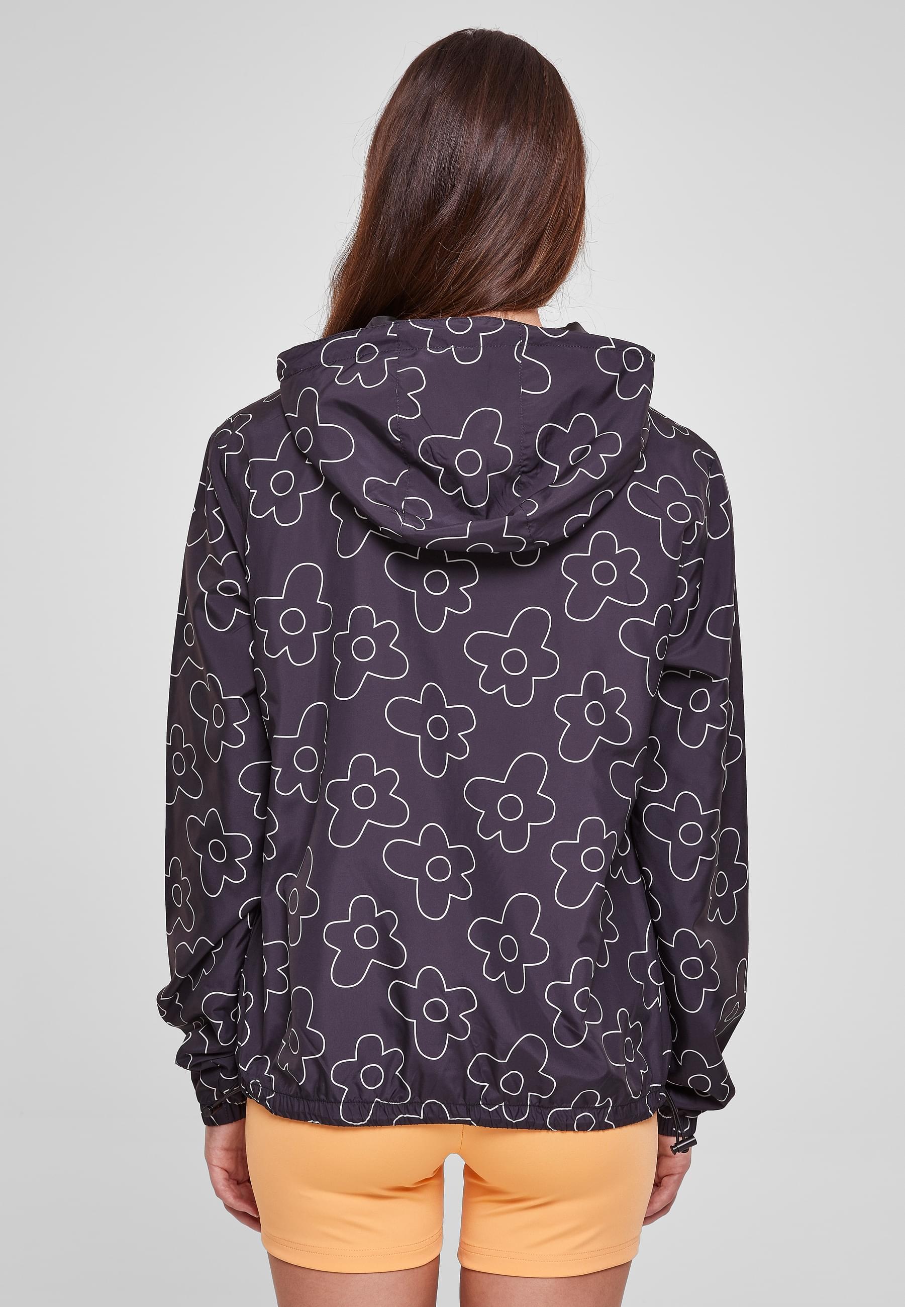 URBAN CLASSICS Allwetterjacke »Urban Classics Damen Ladies AOP Pullover Jacket«, (1 St.), mit Kapuze