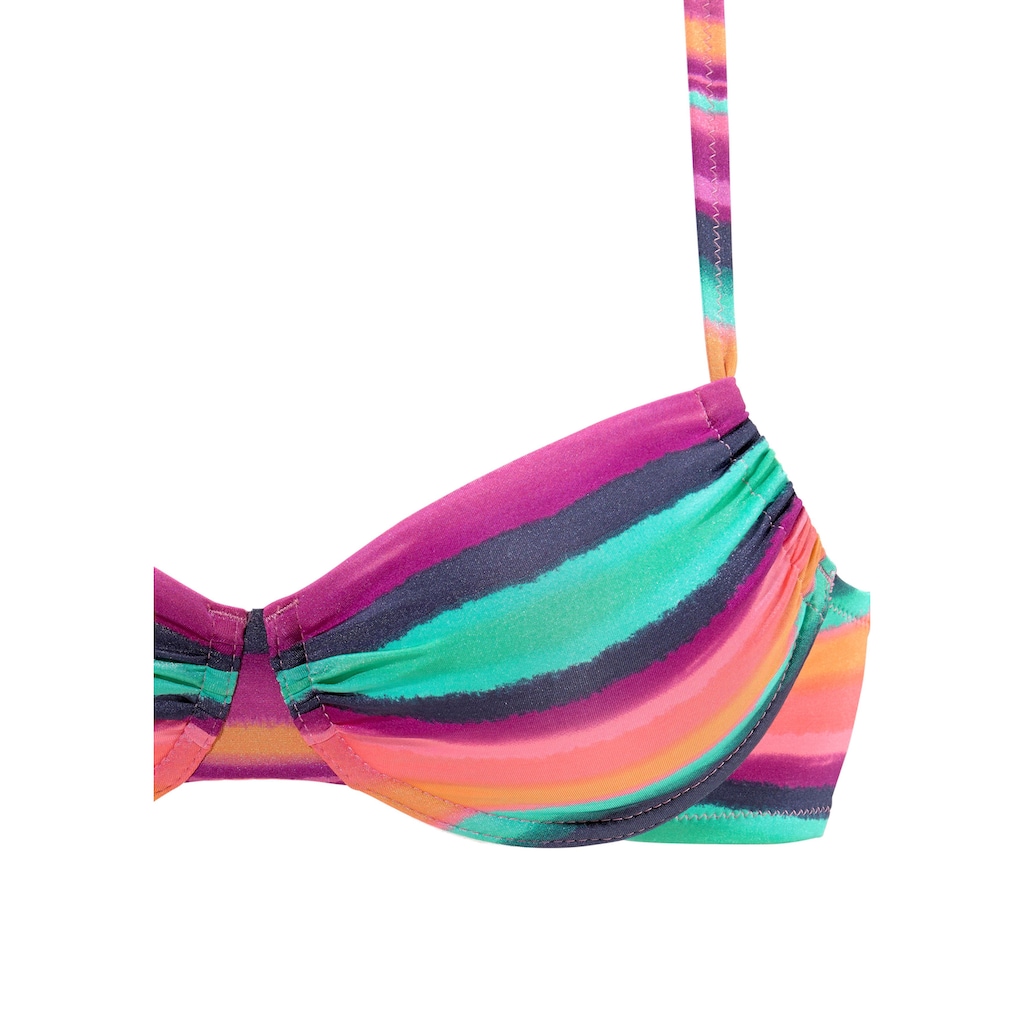 LASCANA Bügel-Bikini-Top »Rainbow«