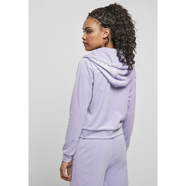 BAUR tlg.) Velvet Zip Hoody«, Short CLASSICS »Damen Sweatjacke | kaufen URBAN online Ladies (1