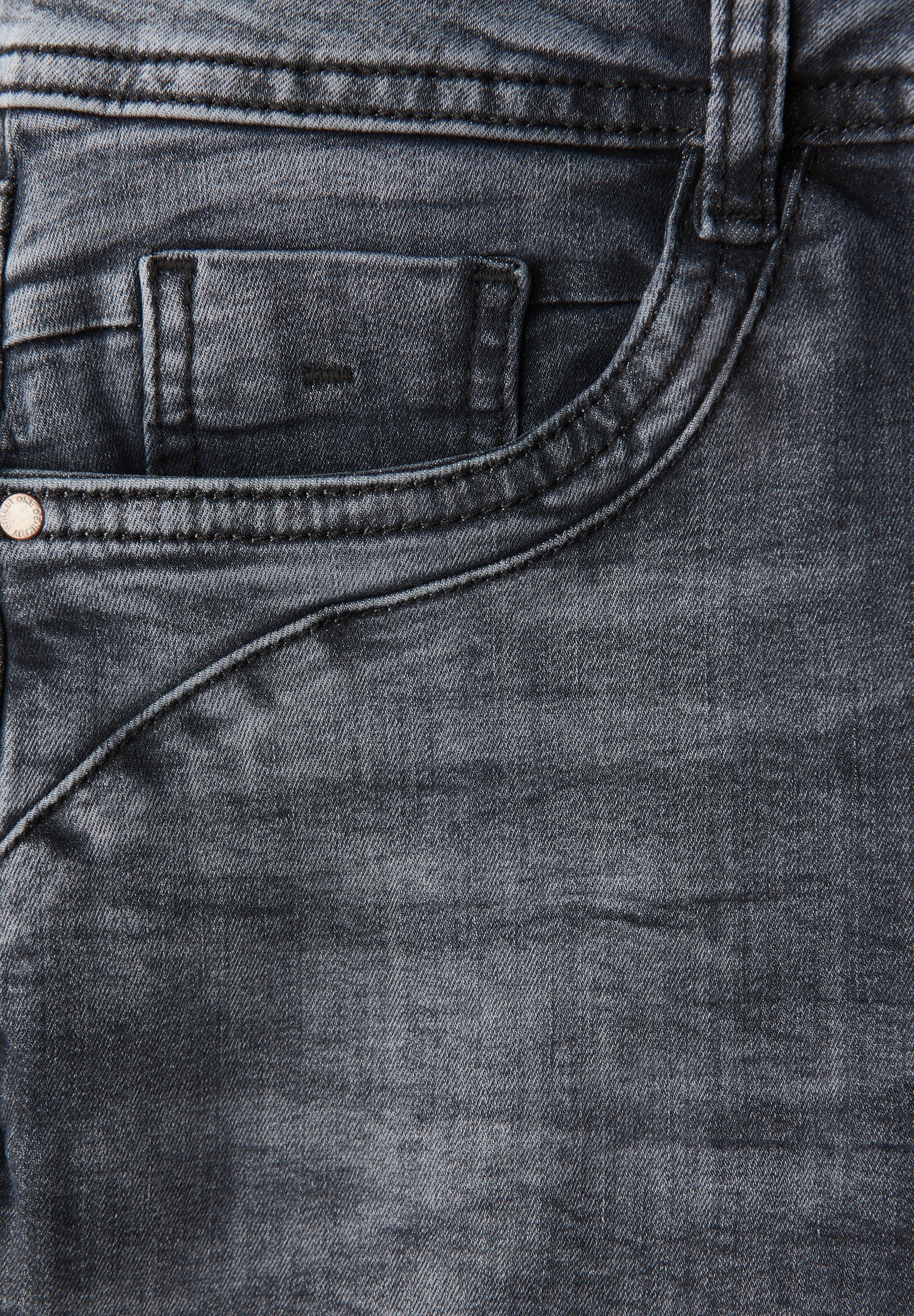 STREET ONE Loose-fit-Jeans, Middle Waist