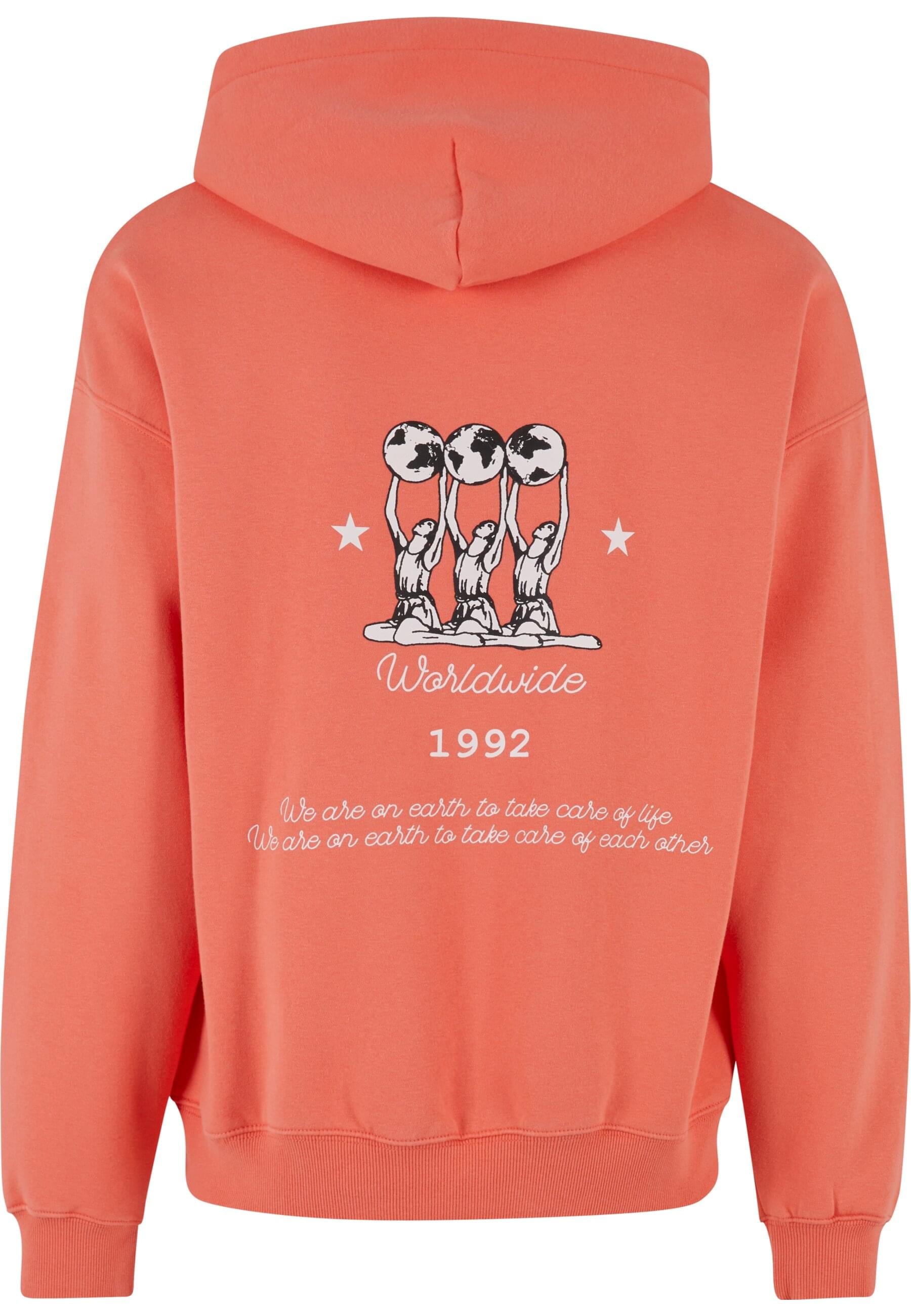 2Y Studios Kapuzensweatshirt »2Y Studios Herren 2Y Globus Oversize Hoodie«, (1 tlg.)