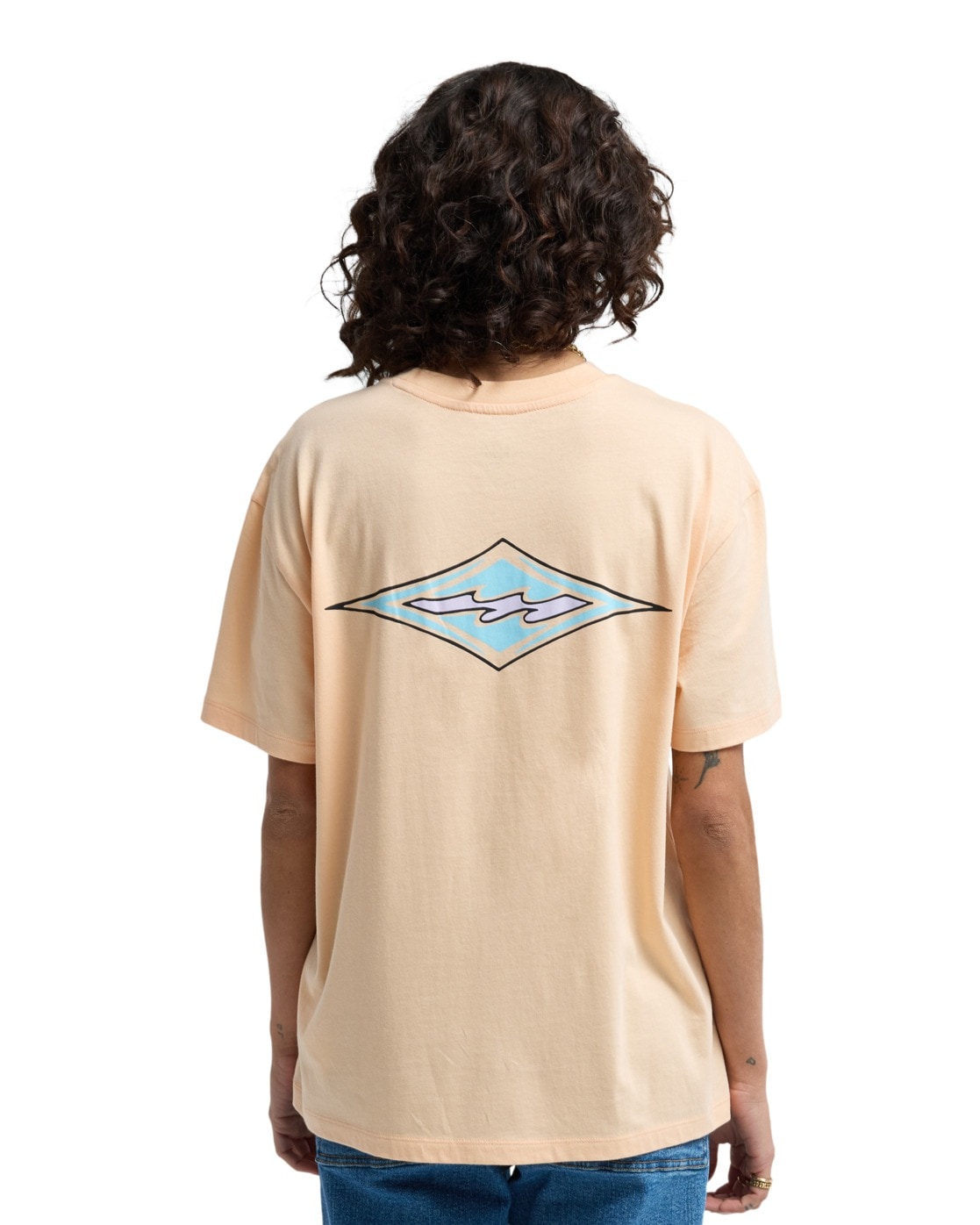 Billabong Heritage Baker T-Shirt Soft Peach M 4