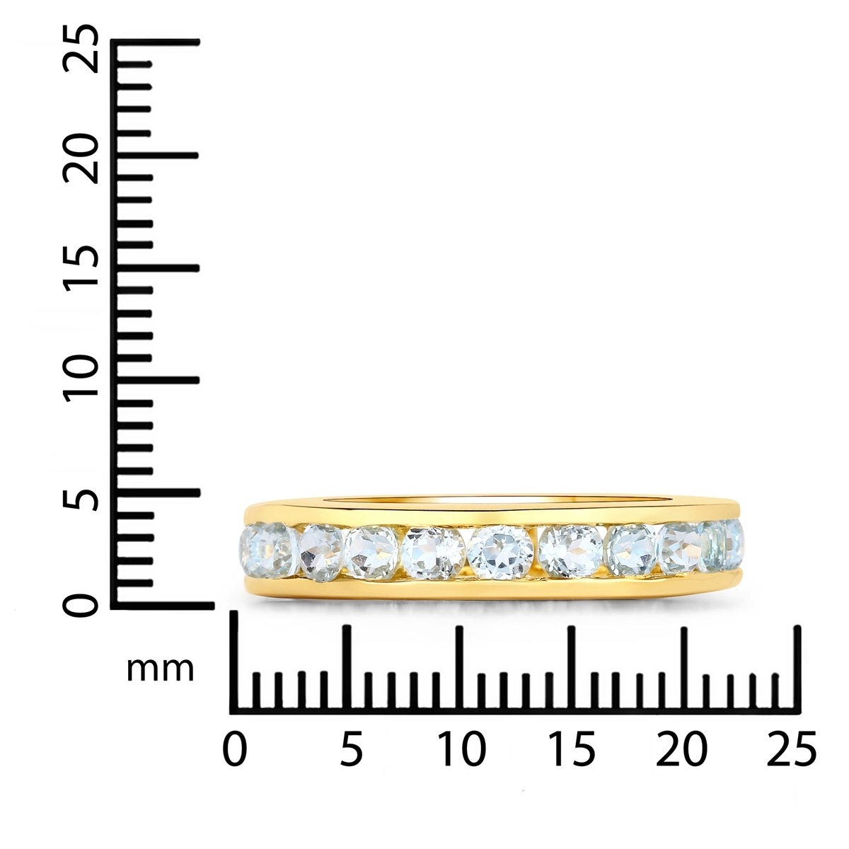 Rafaela Donata Bague Mémoire Or Jaune Taille 54 3