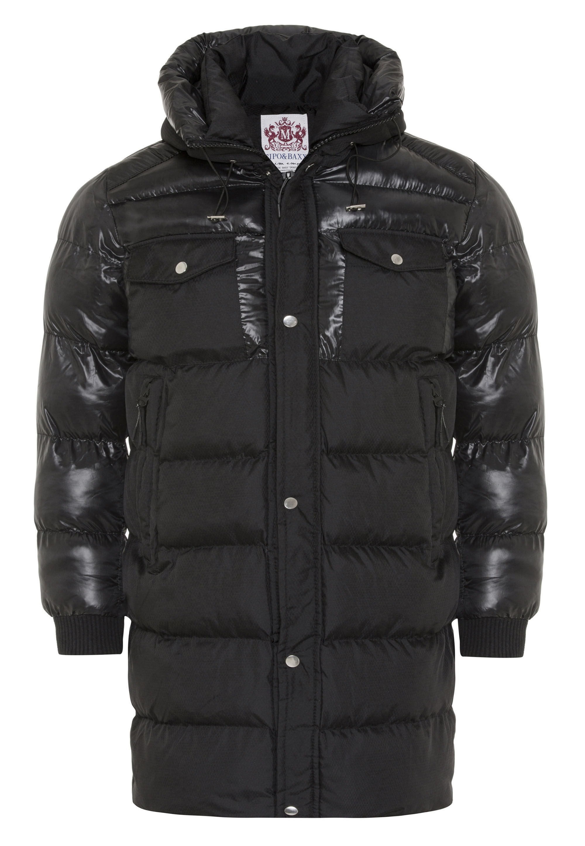 Cipo & Baxx Winterjacke »Jacke«, mit Kapuze, mit Kapuze