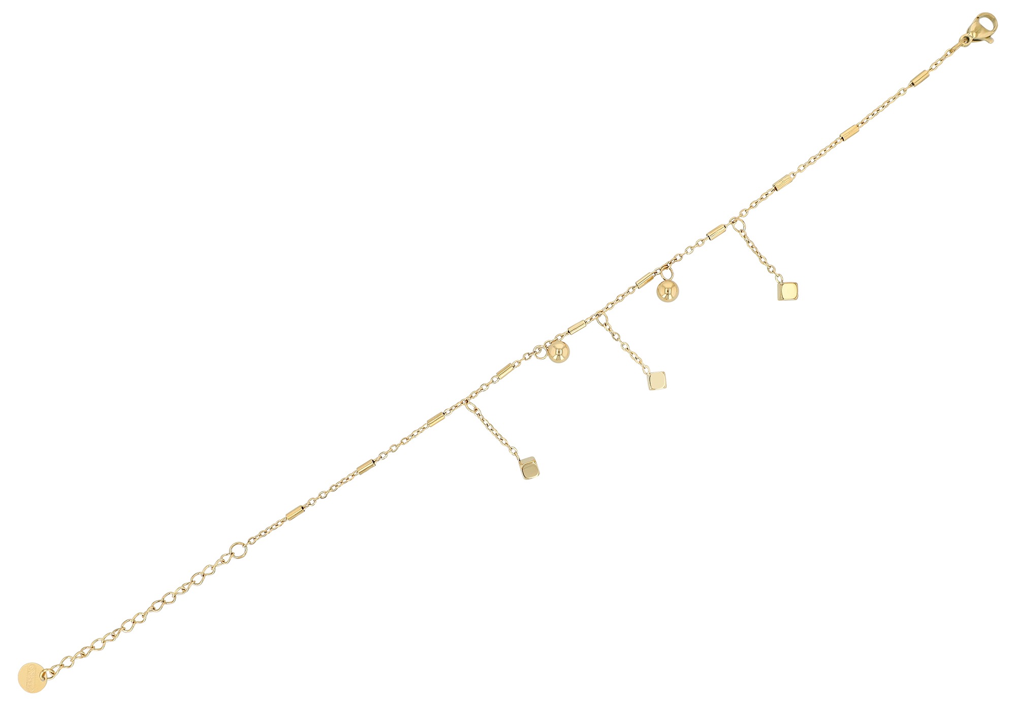 Adelia´s Fußkette »Damen Fußkettchen – aus Edelstahl« Perfekt als Geschenk zum Muttertag