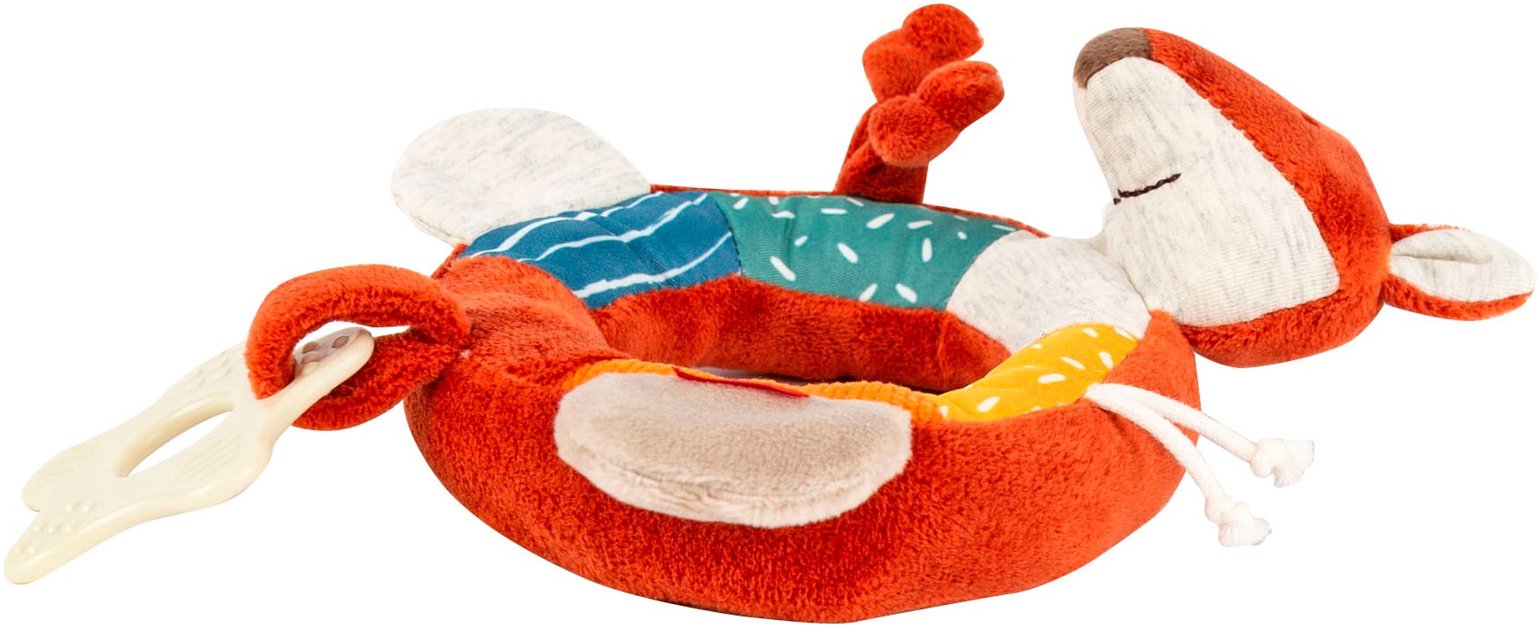 Sigikid Greifling »PlayQ, Yellow, Aktiv-Ring Fuchs«