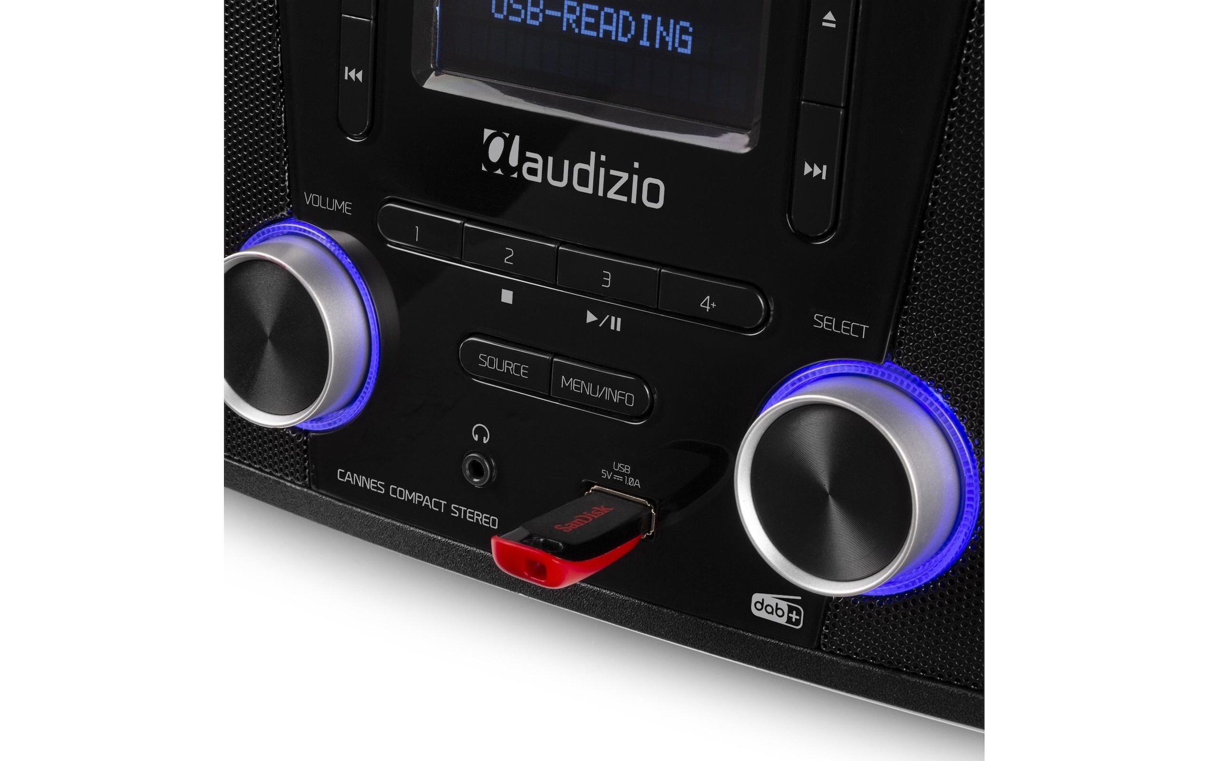 AUDIZIO Microanlage »Cannes« ( Digitalradio (DAB+) | FM-Tuner )