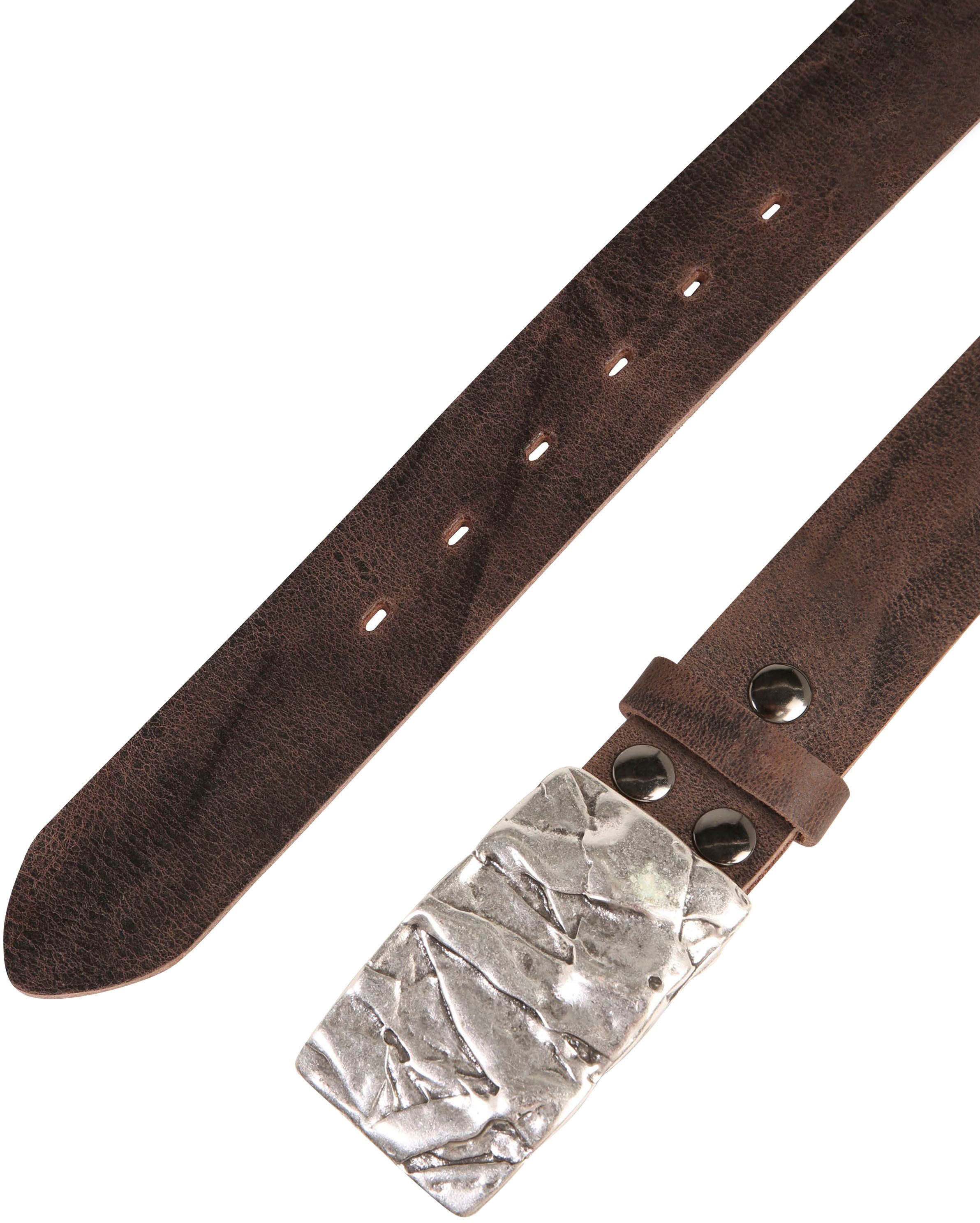 Rettungsring Gürtel Ledergürtel mit Koppelschließe im Vintage-Look, wechsel günstig online kaufen