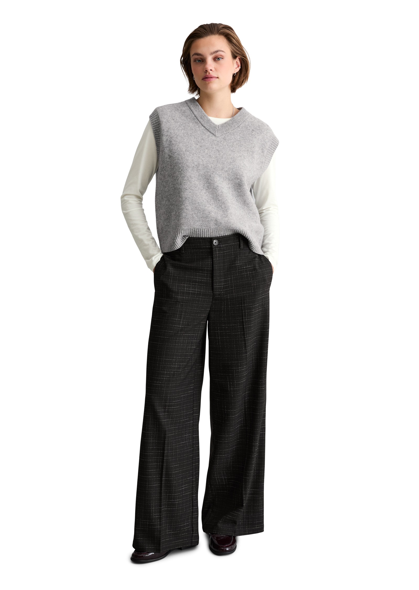 Marc O'Polo DENIM Chinohose »aus Polyester-Viskose-Mix«