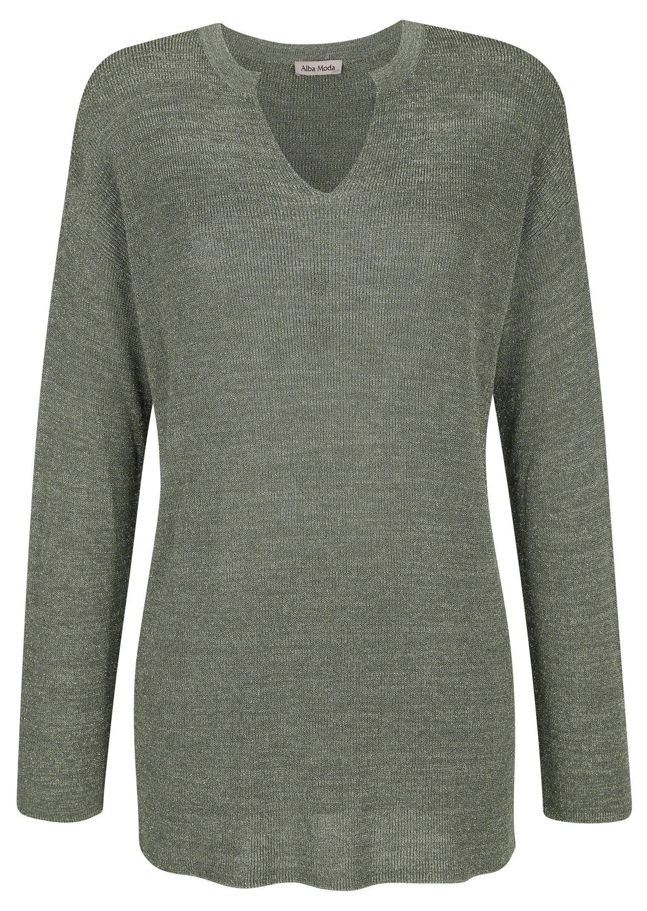 Alba Moda Longpullover "Pullover Pullover mit Effektgarn" günstig online kaufen