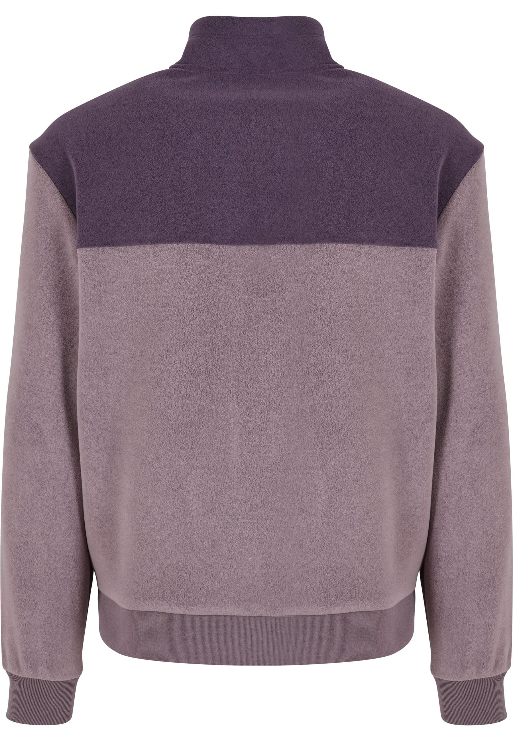 URBAN CLASSICS Allwetterjacke »Urban Classics Colour Block Polar Fleece Jacket«, (1 St.), ohne Kapuze