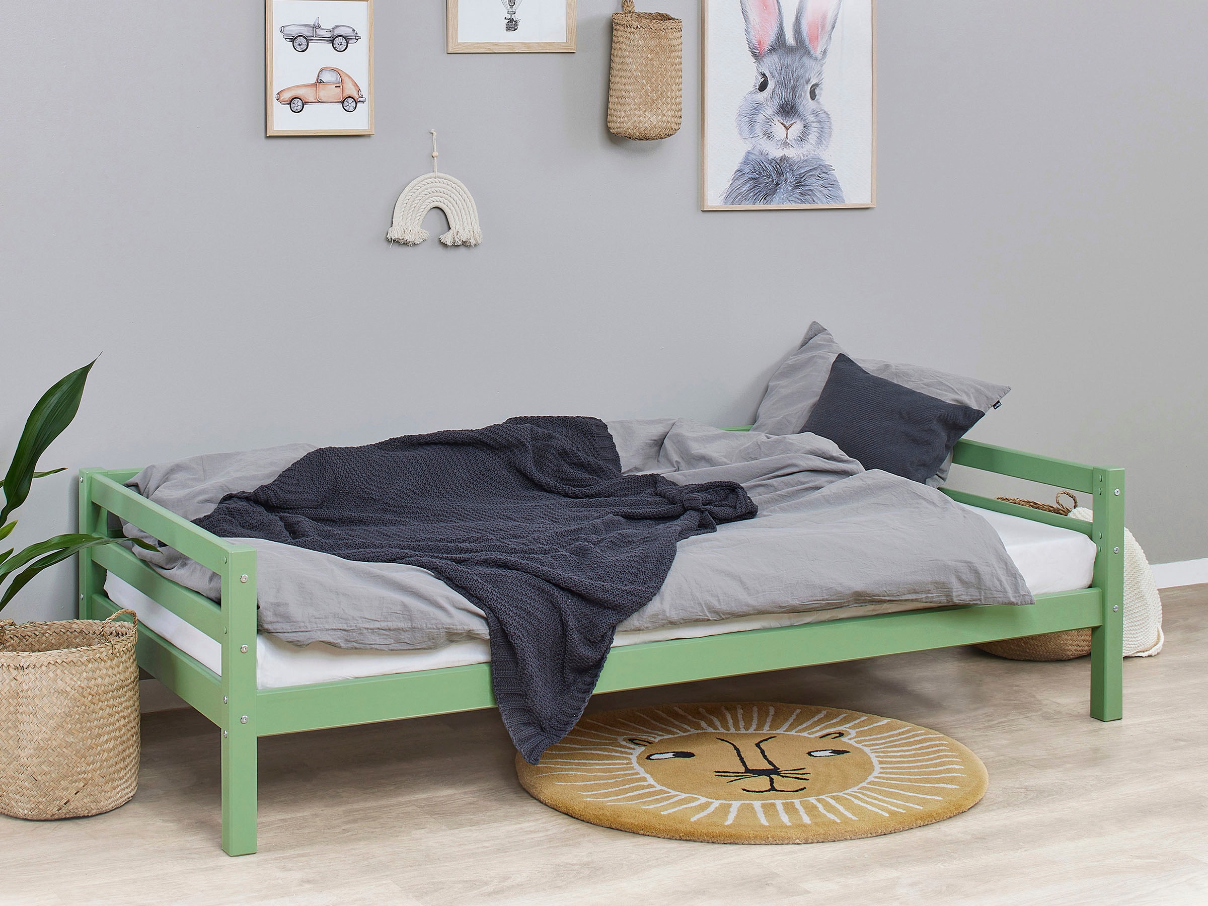 Hoppekids Daybett "Kinderbett ECO Dream, Einzelbett, Juniorbett 90x200", (B günstig online kaufen