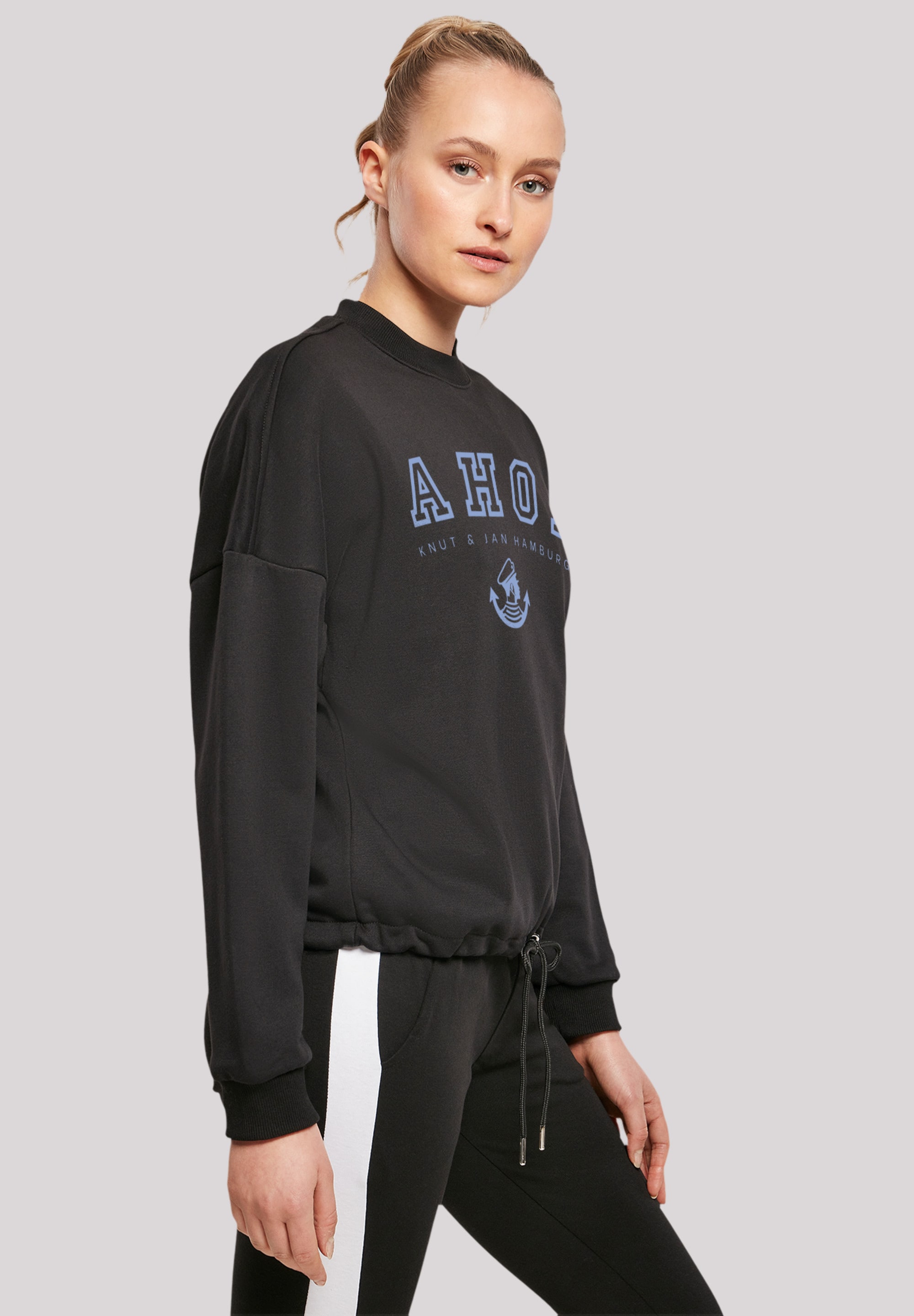 F4NT4STIC Sweatshirt »Ahoi Knut & Jan Hamburg«, Print