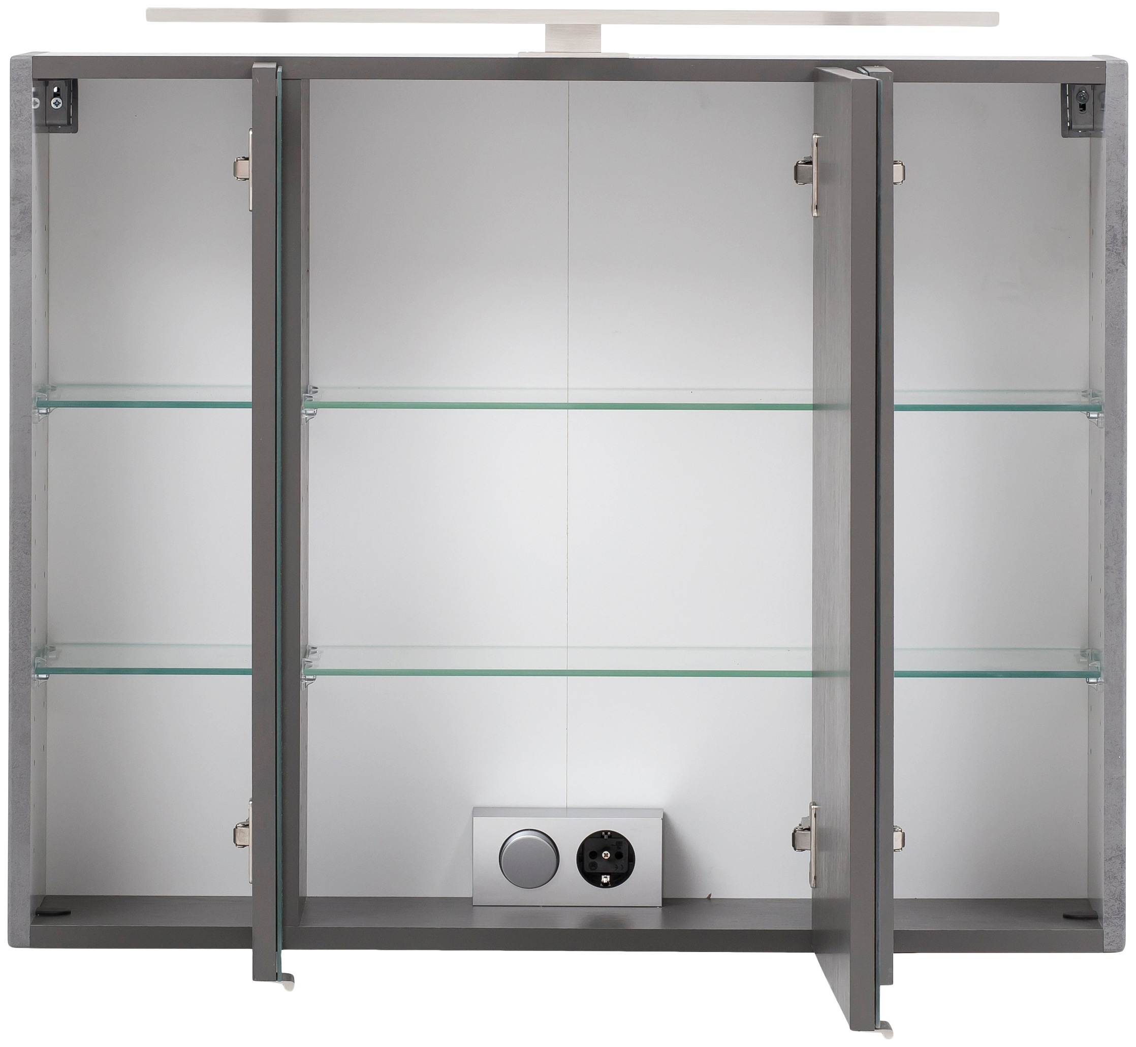 welltime Spiegelschrank »Windau«, 80 cm breit