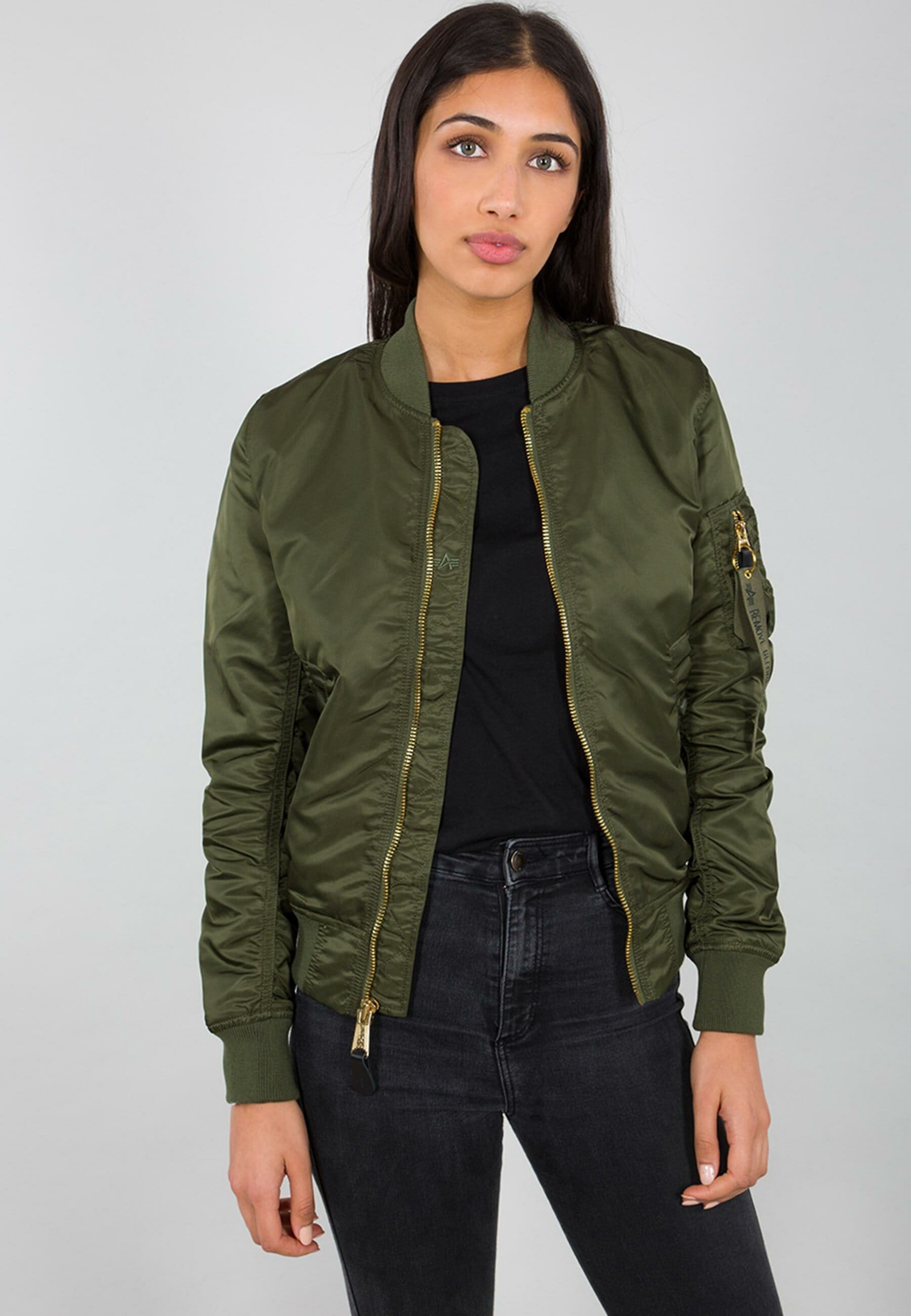 Alpha Industries Bomberjacke »ALPHA INDUSTRIES Women - Bomber Jackets MA-1 VF LW Wmn«