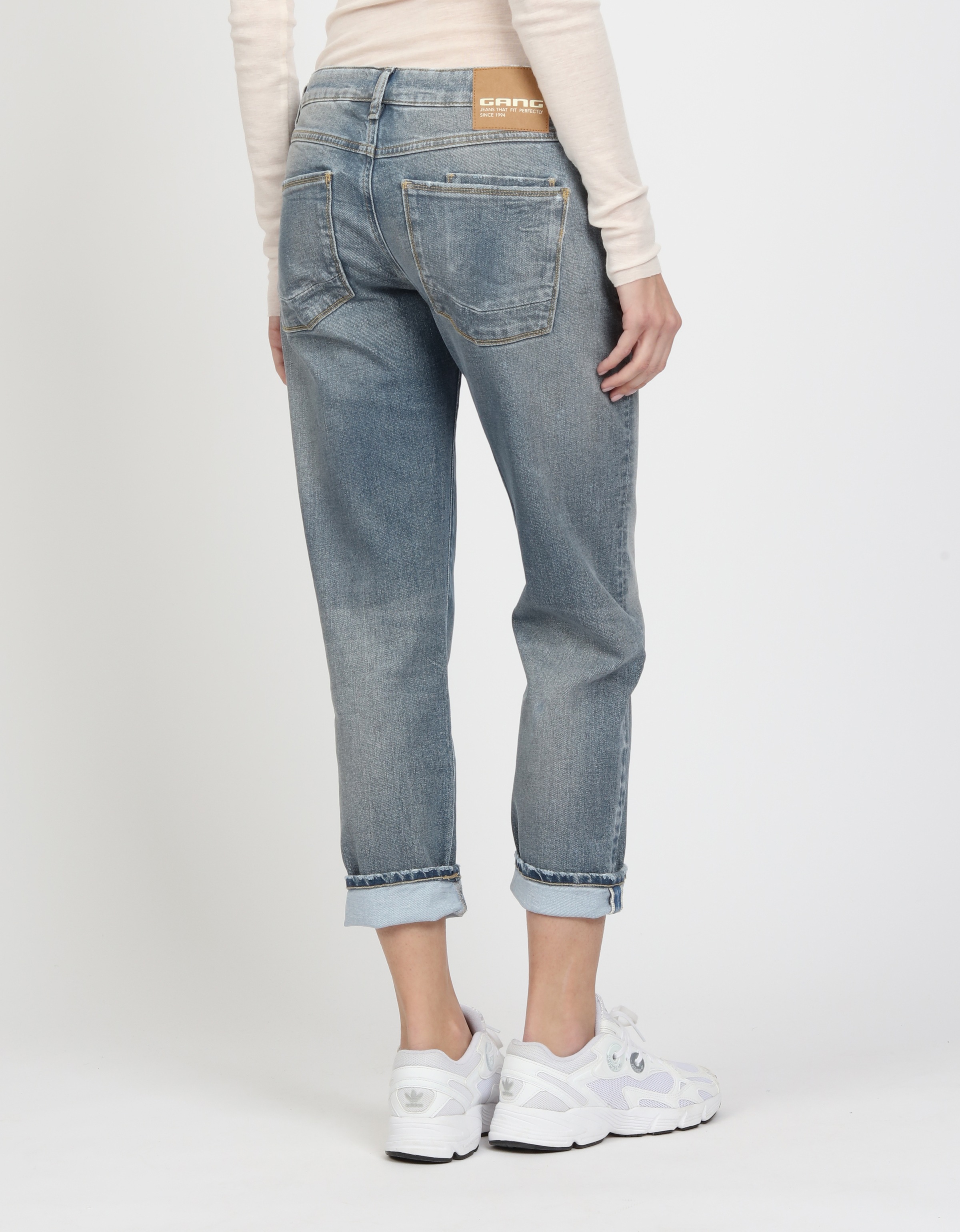 GANG Boyfriend-Jeans "94NADIA", 5-Pocket Style mit Reißverschluss und Knopf günstig online kaufen