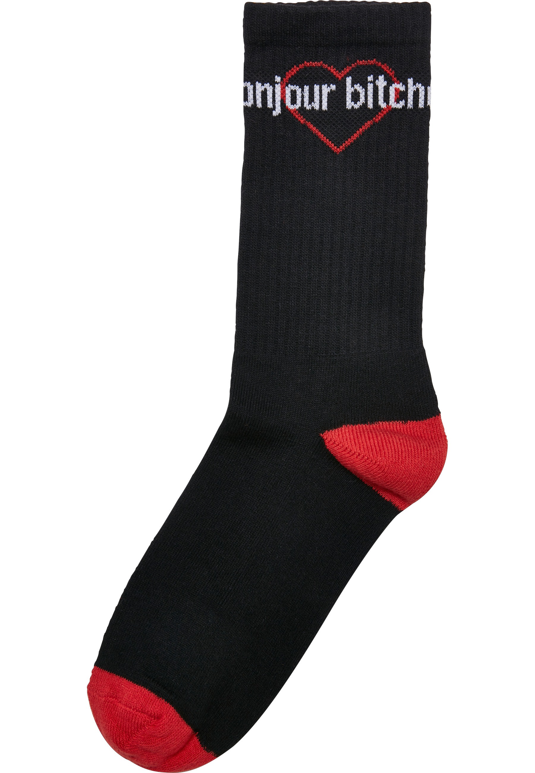 Thumbnail - MisterTee Basicsocken "MisterTee Unisex Bonjour Bitches Socks 3-Pack" 1 Paar tlg.