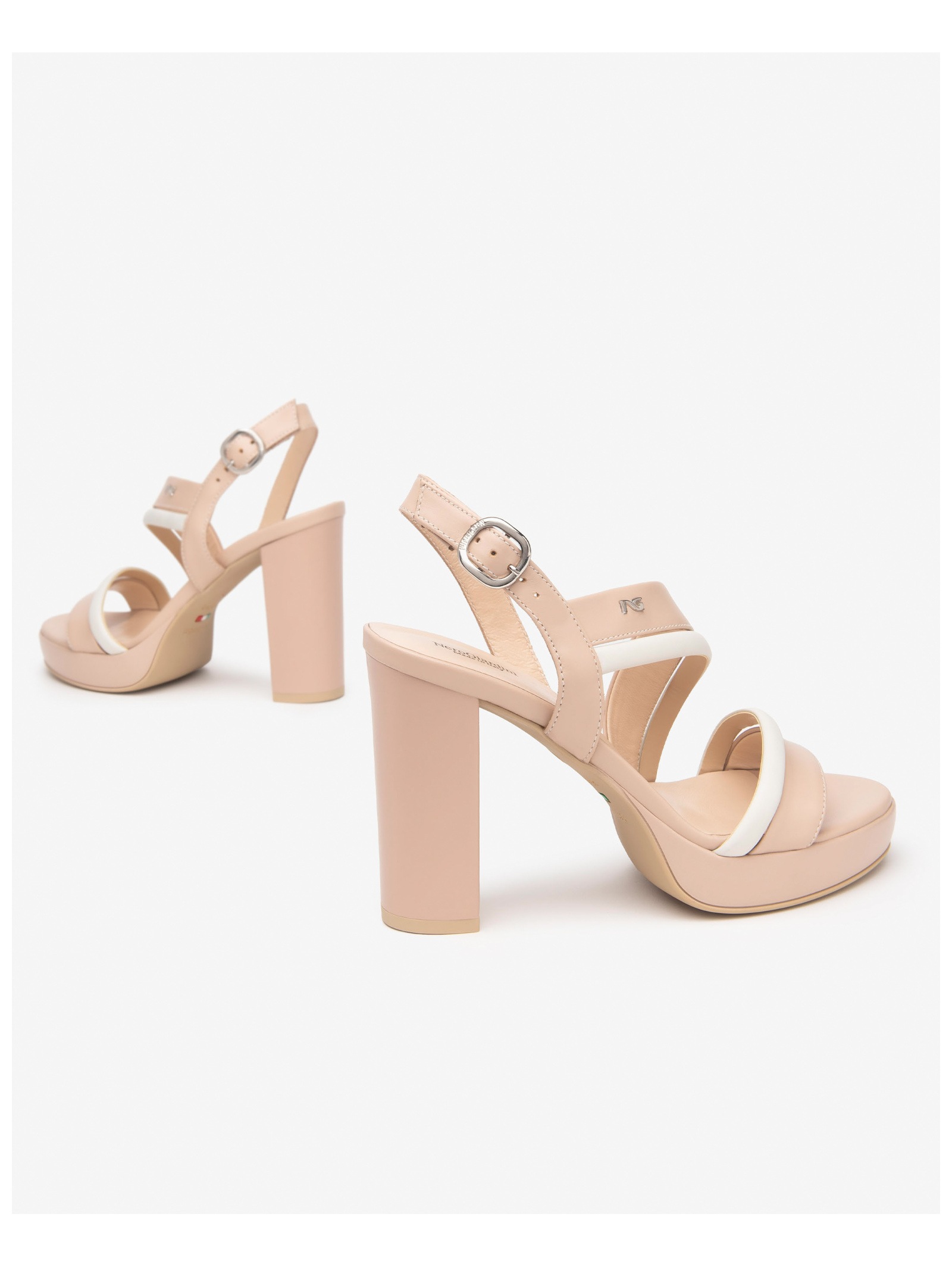Nero Giardini High-Heel-Sandalette »Nero Giardini Sandalen Leder«