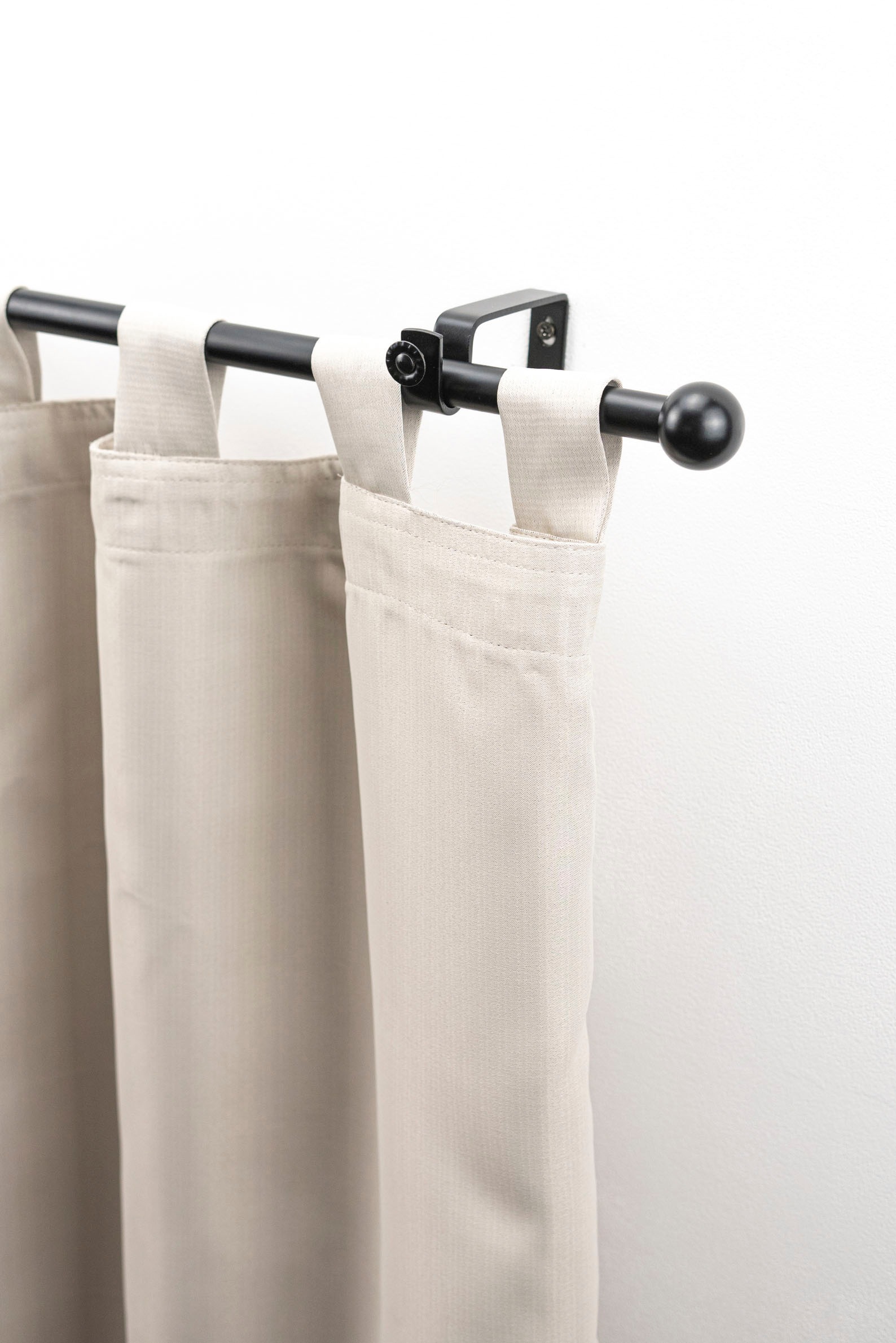 GARESA Gardinenstange "BOLTI mit offenem Träger" Ø 16 mm 1 läufig-läufig Wu günstig online kaufen