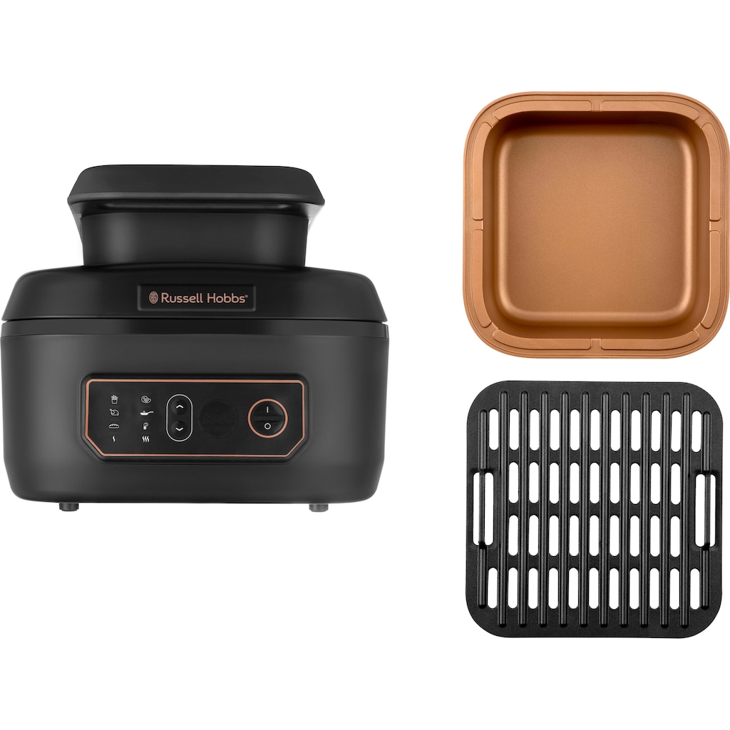 RUSSELL HOBBS Heißluftfritteuse »Multikocher SatisFry Air & Grill 26520-56«, 1745 W, Fassungsvermögen 5,5 l, groß - 5,5 l