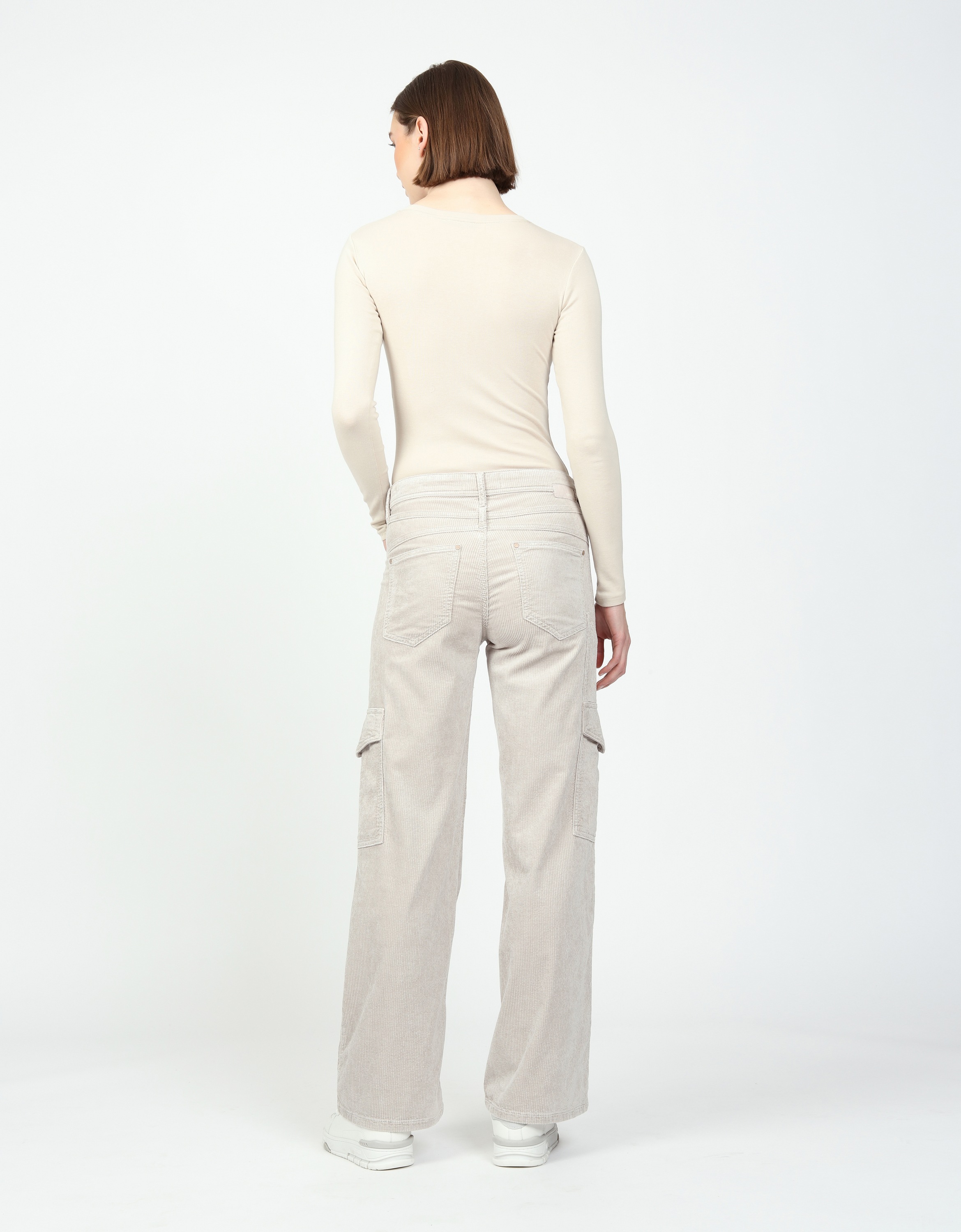 GANG Stoffhose »GANG Hosen Wide Fit 94AMELIE WORKER«