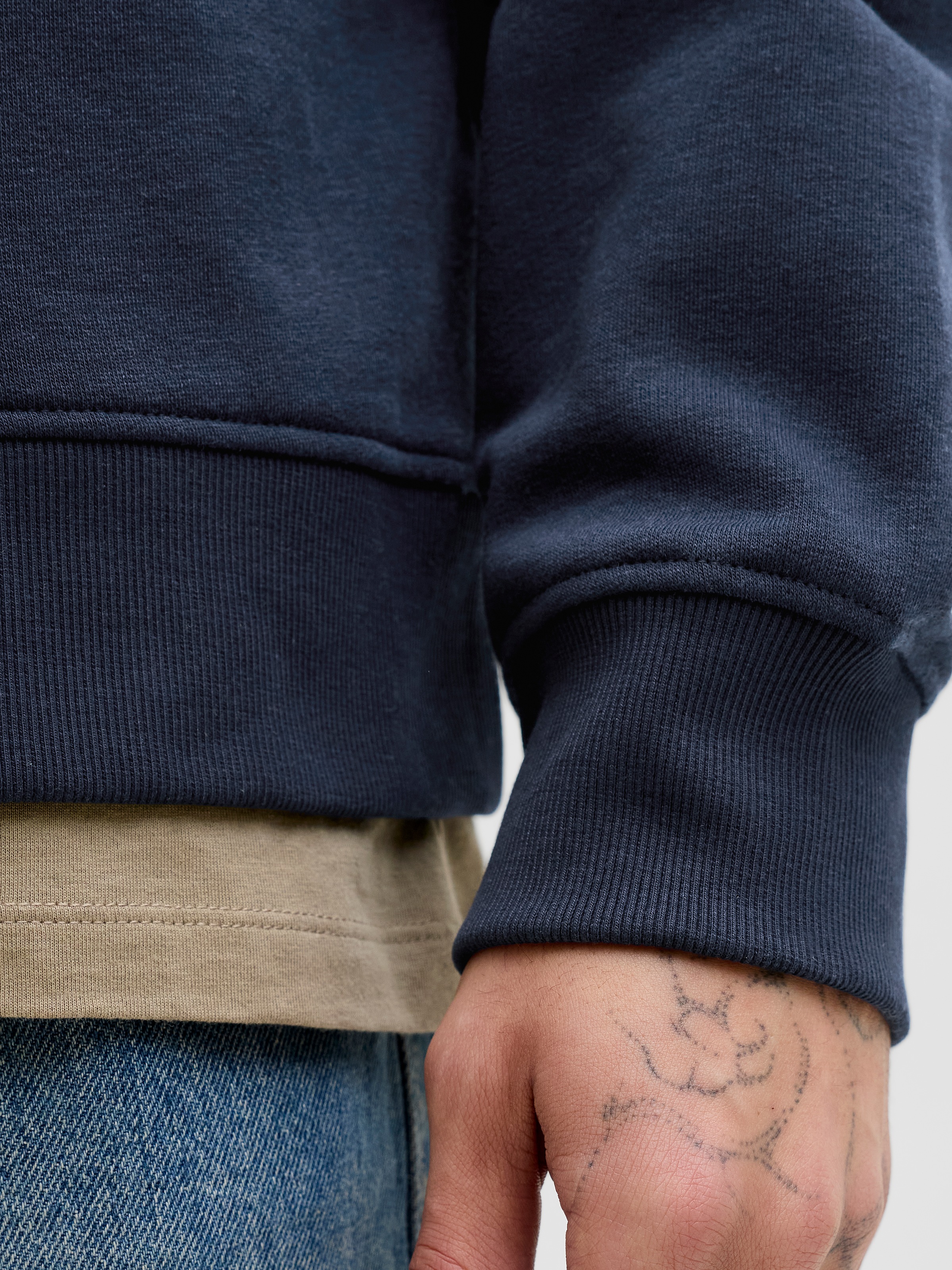 Jack & Jones Kapuzensweatshirt »JJHONOLULU SHAPE SWEAT HOOD«, Baumwollmischung, regular fit
