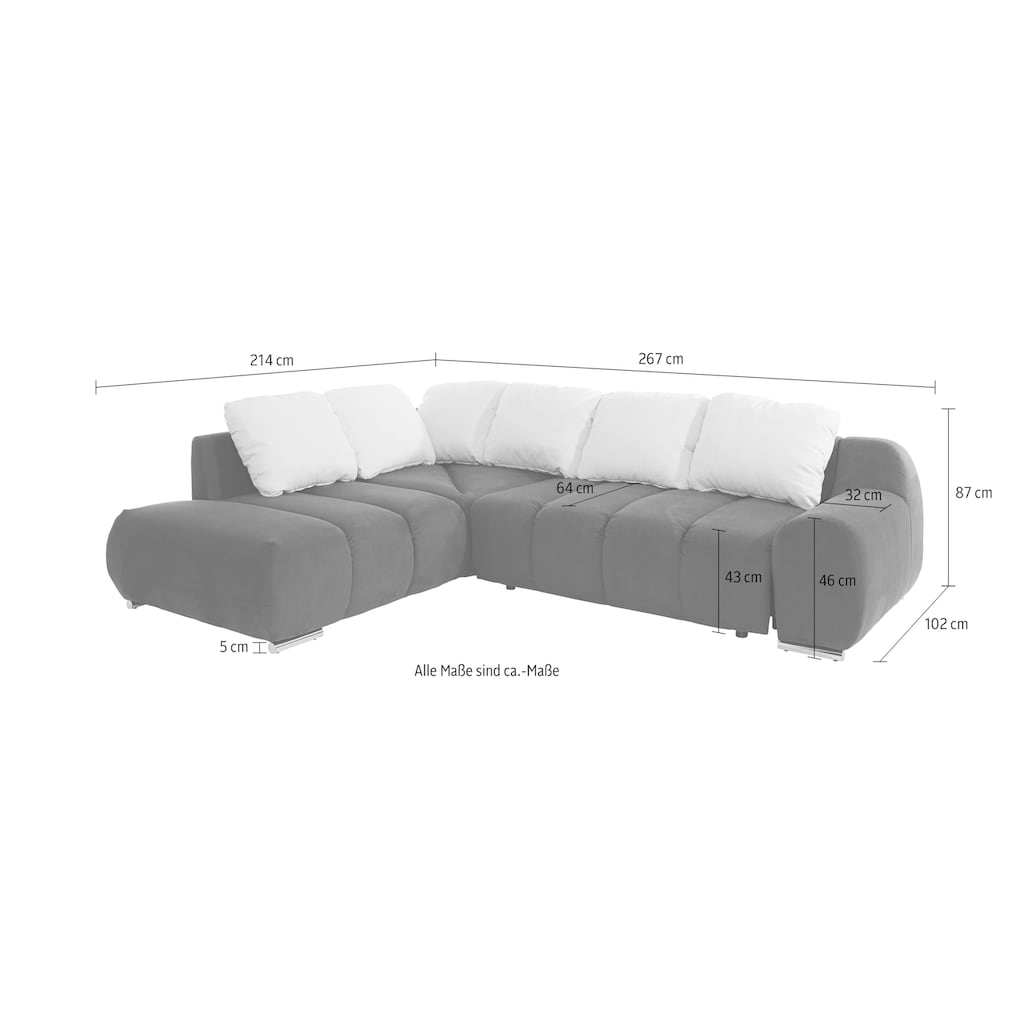 INOSIGN Ecksofa »Bono«