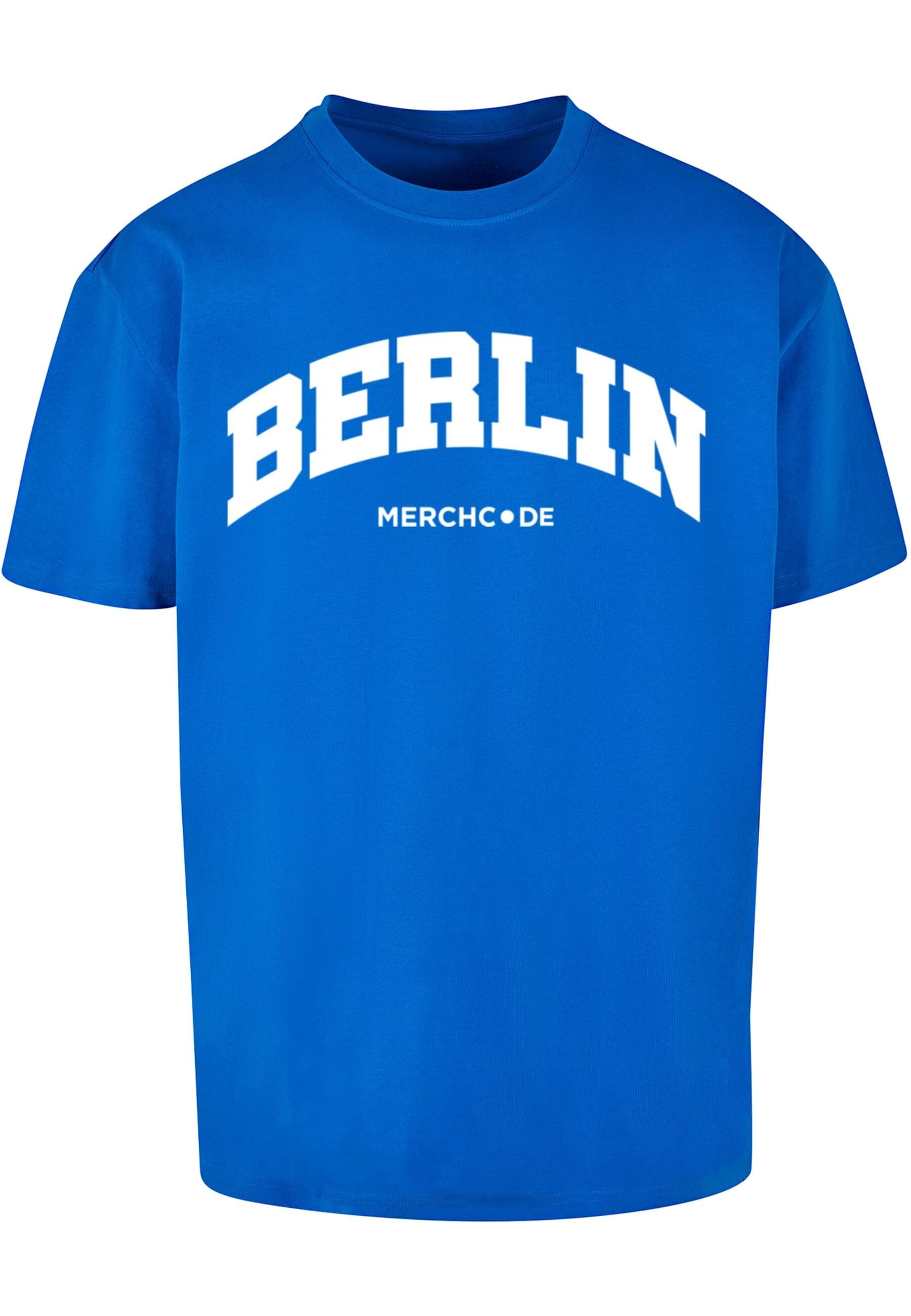 Merchcode T-Shirt "Merchcode Herren Berlin Wording - Heavy Oversize Tee" 1 günstig online kaufen