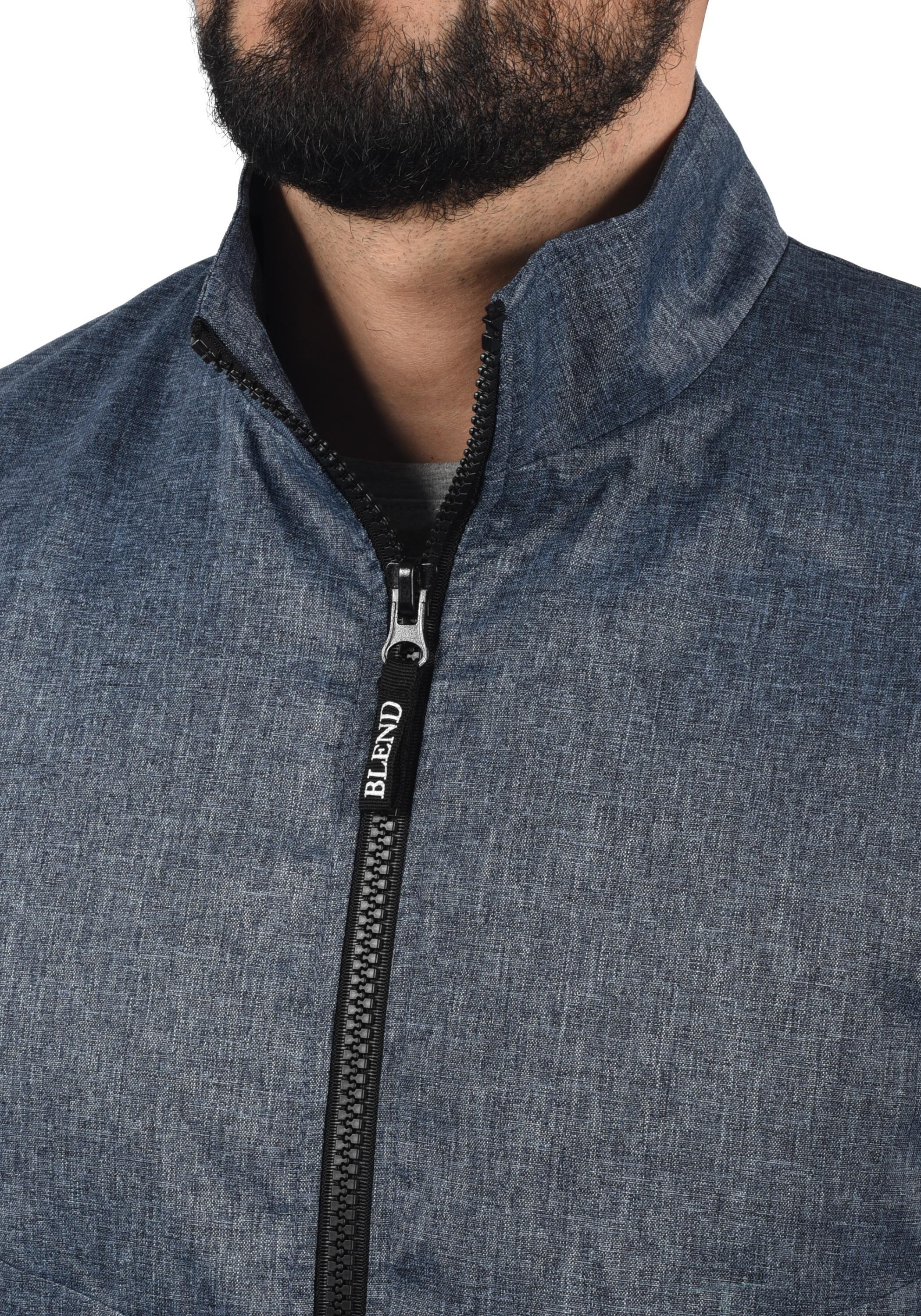Blend Softshelljacke »Sweatjacke BHNelson«, ohne Kapuze