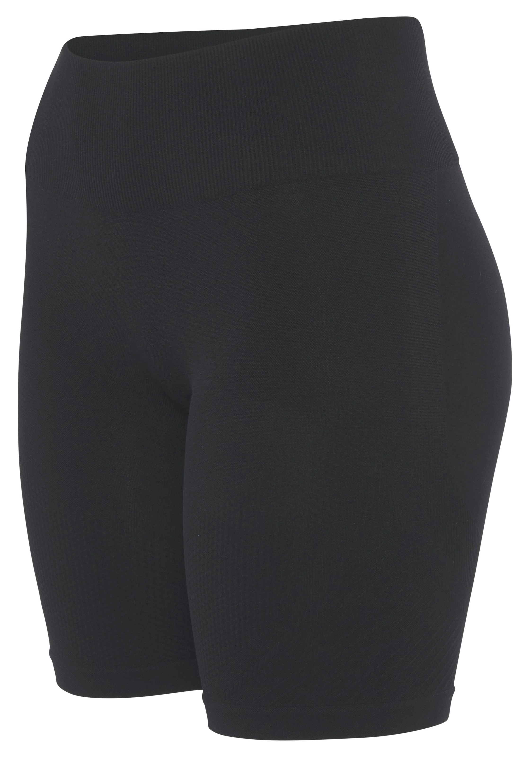 LASCANA Funktionsshorts »-Seamless Po Push Up Shorts«, mit Rippstruktur und Shapingeffekt, Sportshorts