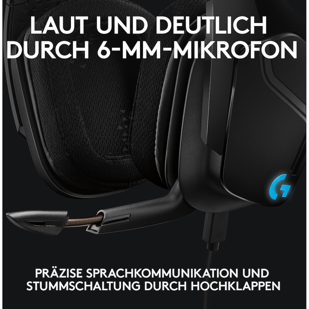 Logitech G Gaming-Headset »G635 7.1 Surround Sound LIGHTSYNC«