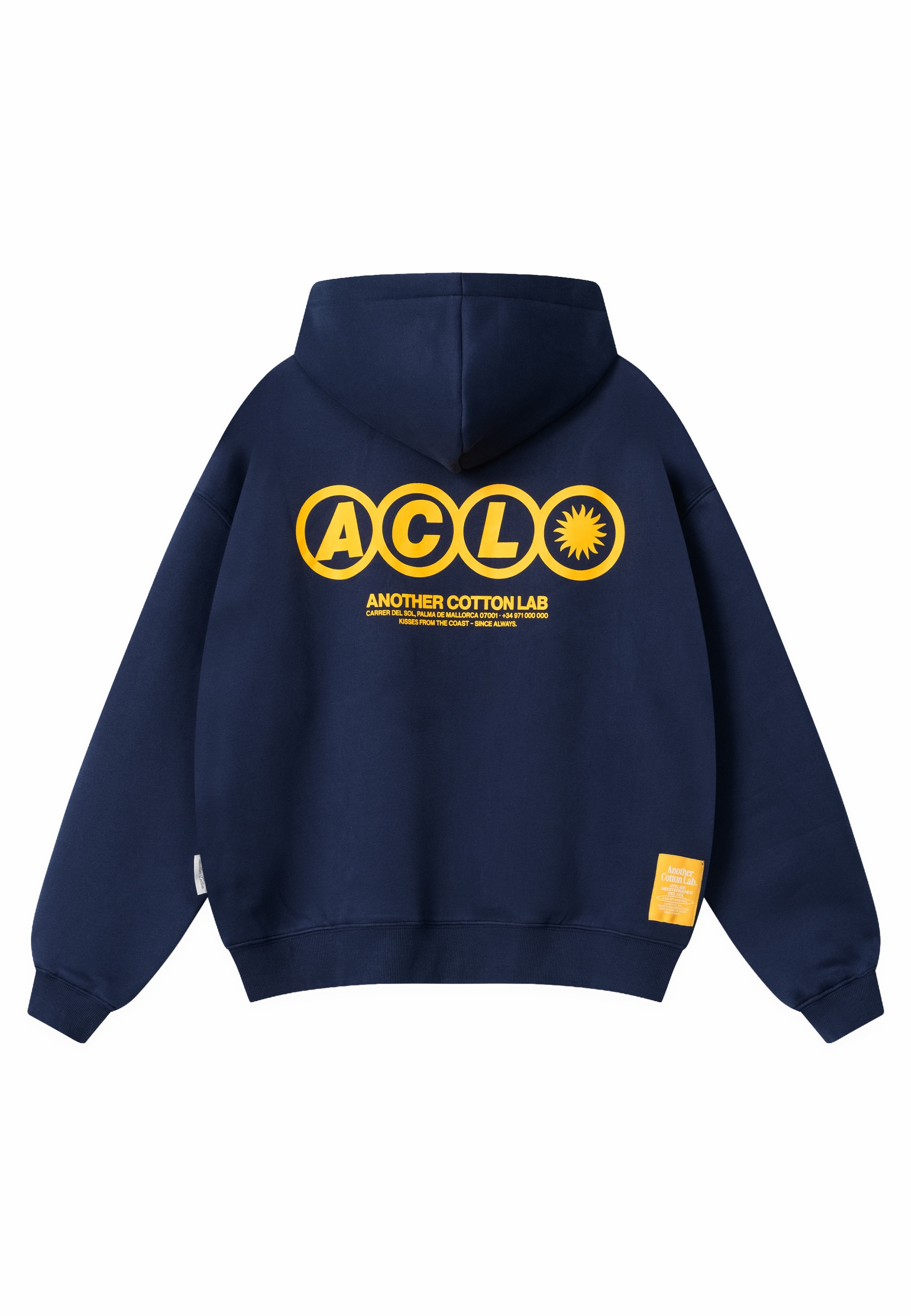 Another Cotton Lab Funktions-Kapuzensweatjacke »Another Cotton Lab ACL Carrer Del Sol Zip Hoodie« 1