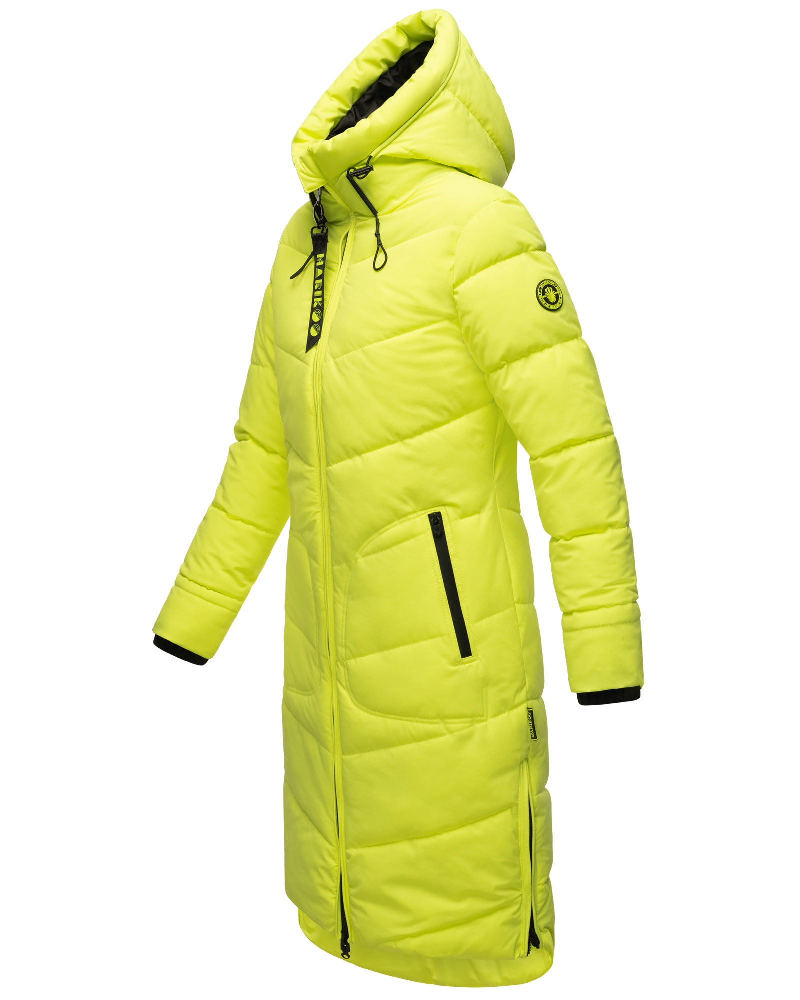 Marikoo »Benikoo«, kaufen gesteppt Winter langer Mantel Winterjacke BAUR | für