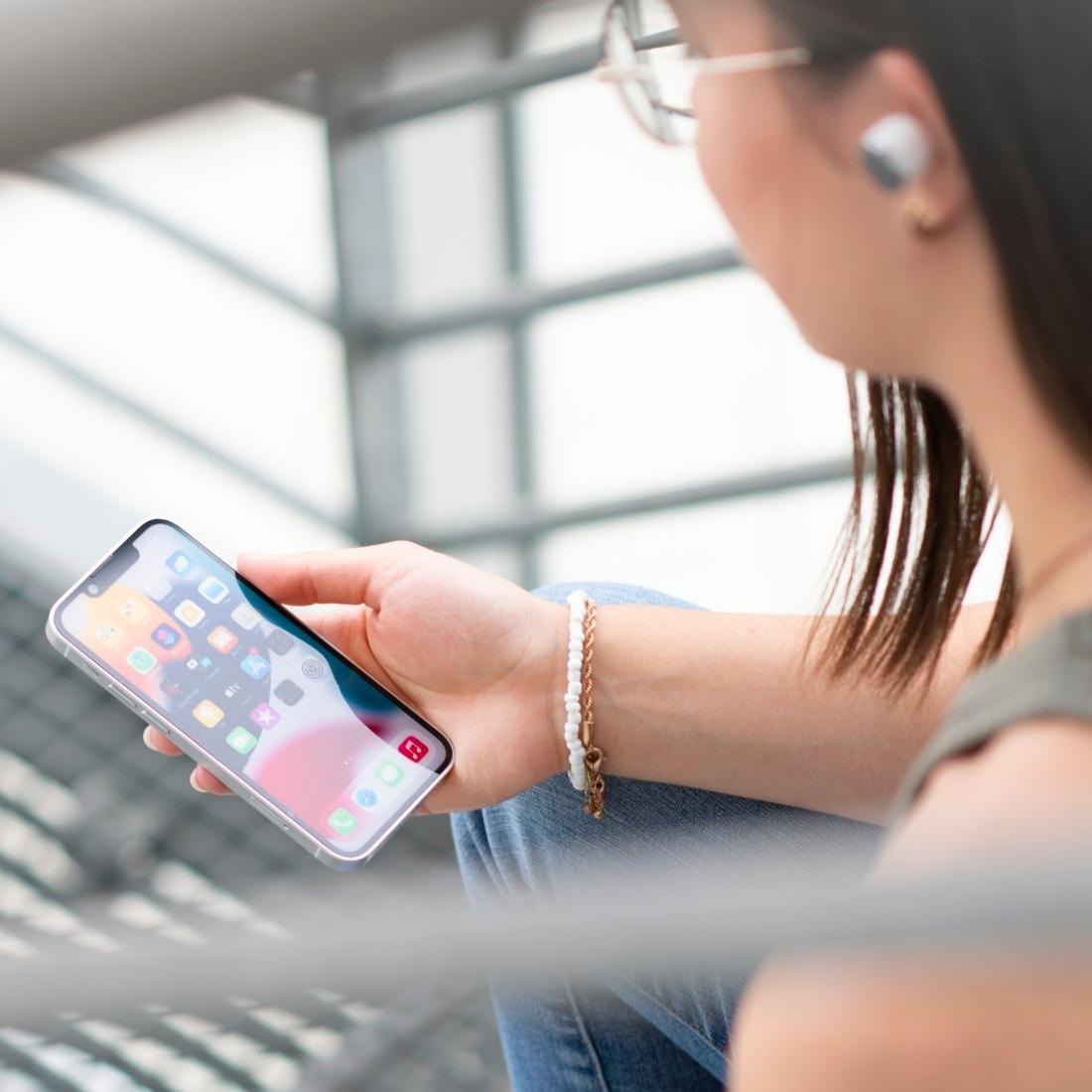 Hama Bluetooth ausinės »Spirit Pure True Wireless in Ear BT ausinės kabellos« Finger-Touch Sensor LautstärkereglerRufannahmetaste Sprachsteuerung
