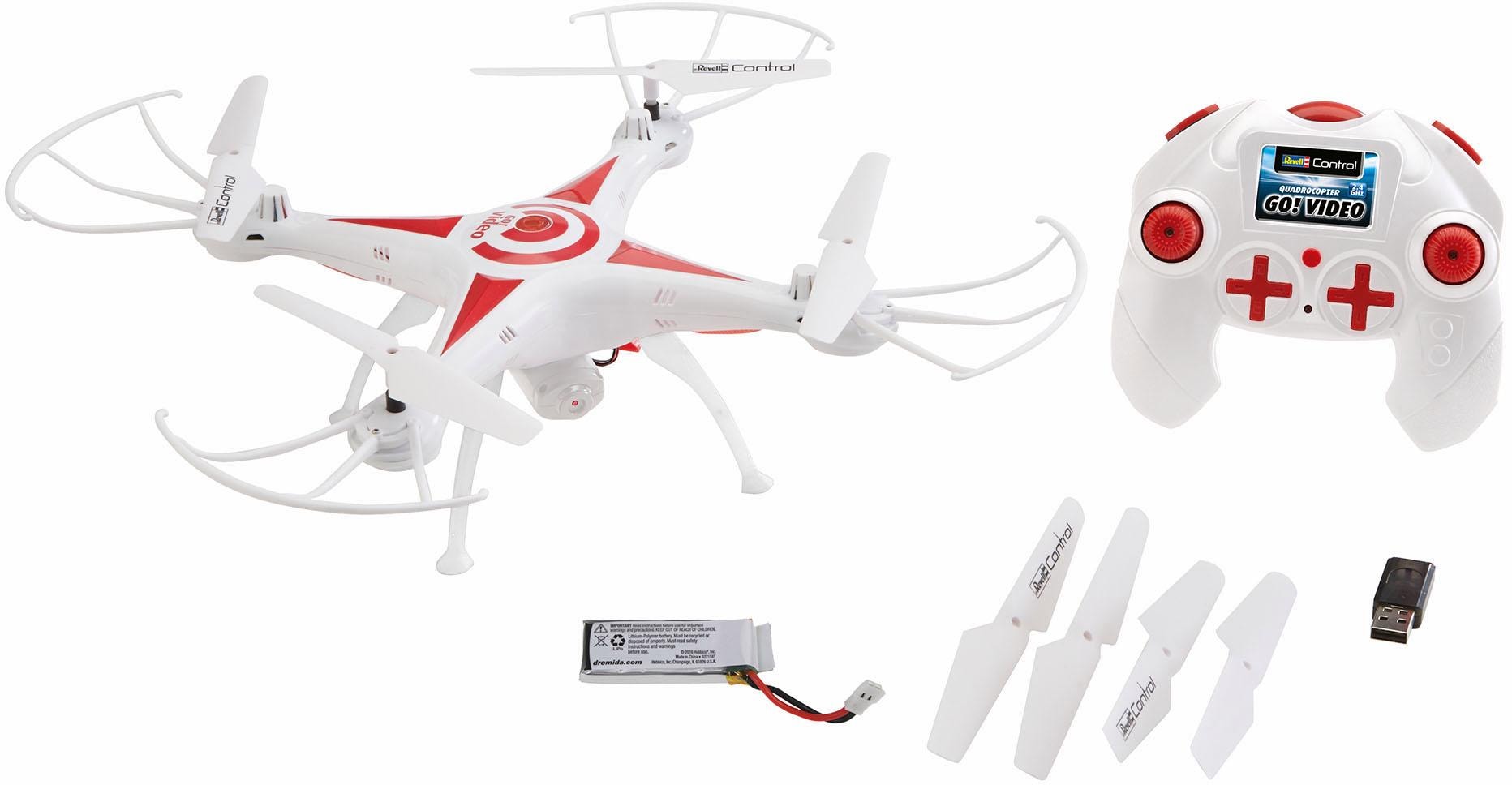 Revell® RC-Quadrocopter »Revell® control, Go! Video«, mit Kamera