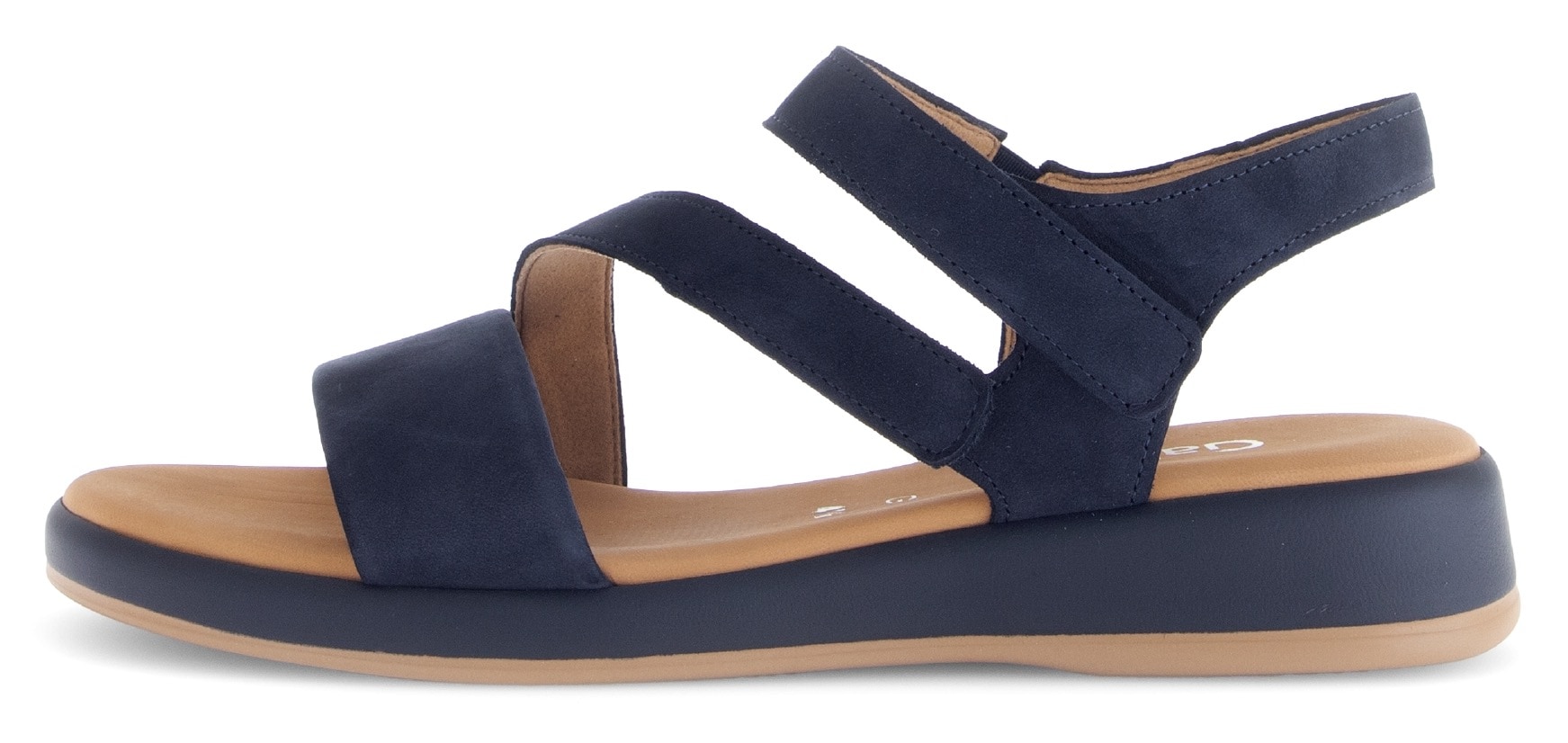 Gabor Riemchensandale »RHODOS«, Sommerschuh, Sandalette, Keilabsatz, in Bequemweite G (weit)