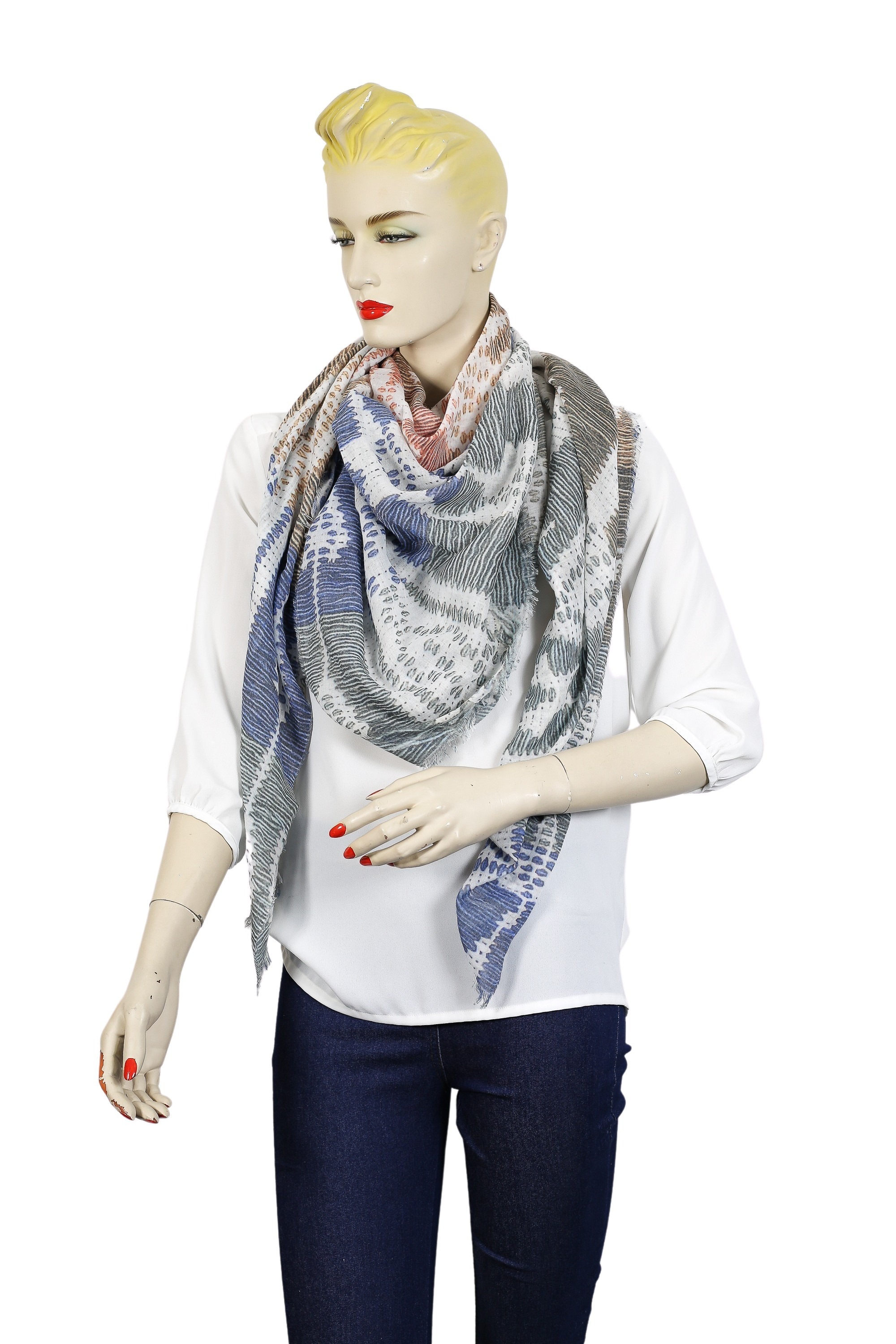 COLLEZIONE ALESSANDRO Modeschal "Larry" 1 Stk. tlg. aus Modal-Viskose Misch günstig online kaufen