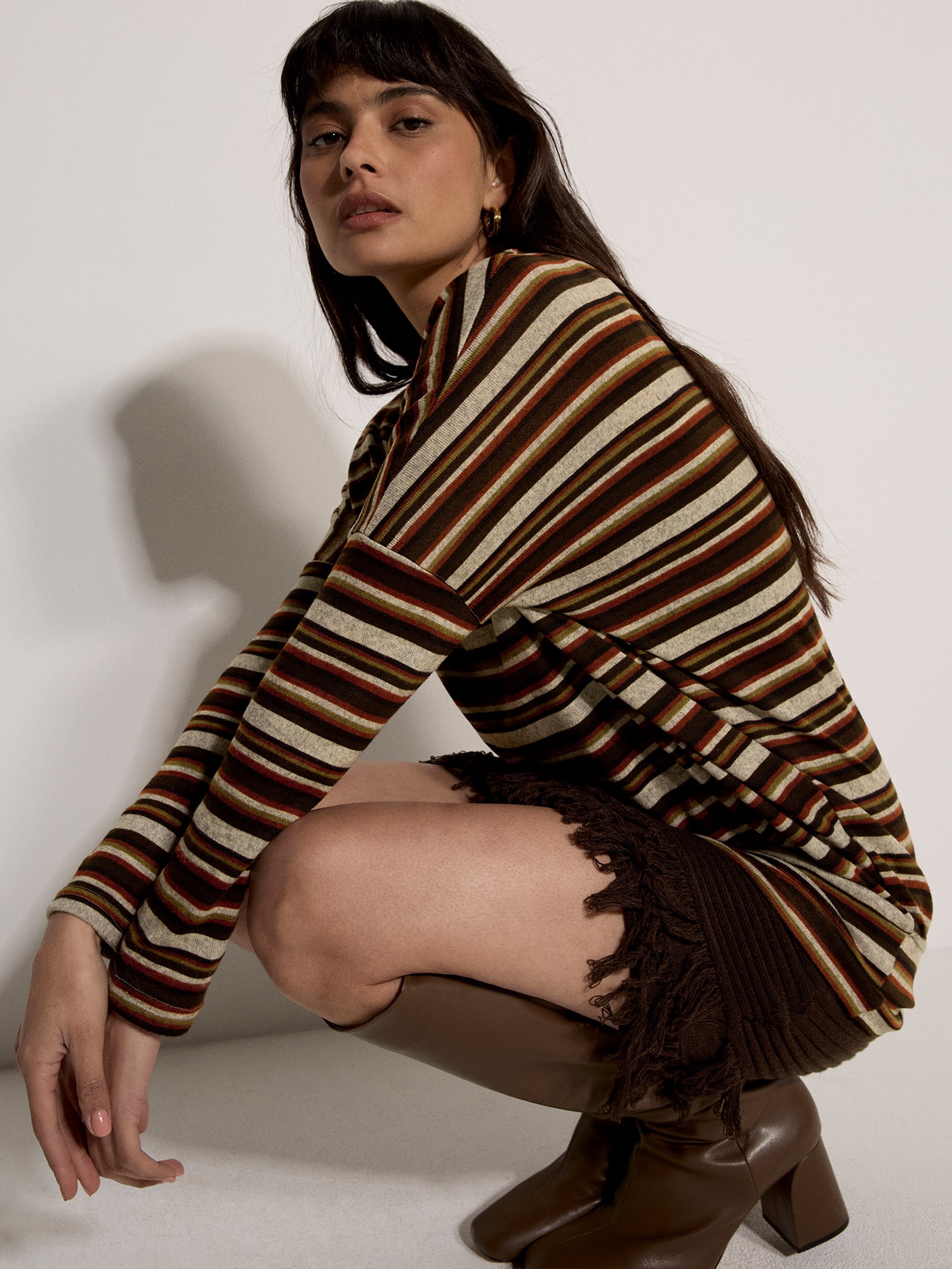 Apricot Langarmshirt "Jersey-Oberteil"