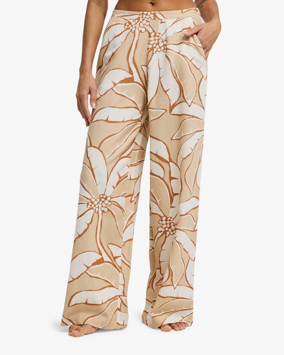 Billabong Strandhose "TROPIC BREEZE ELST PNT" aus Viskose, Baumwolle und Le günstig online kaufen