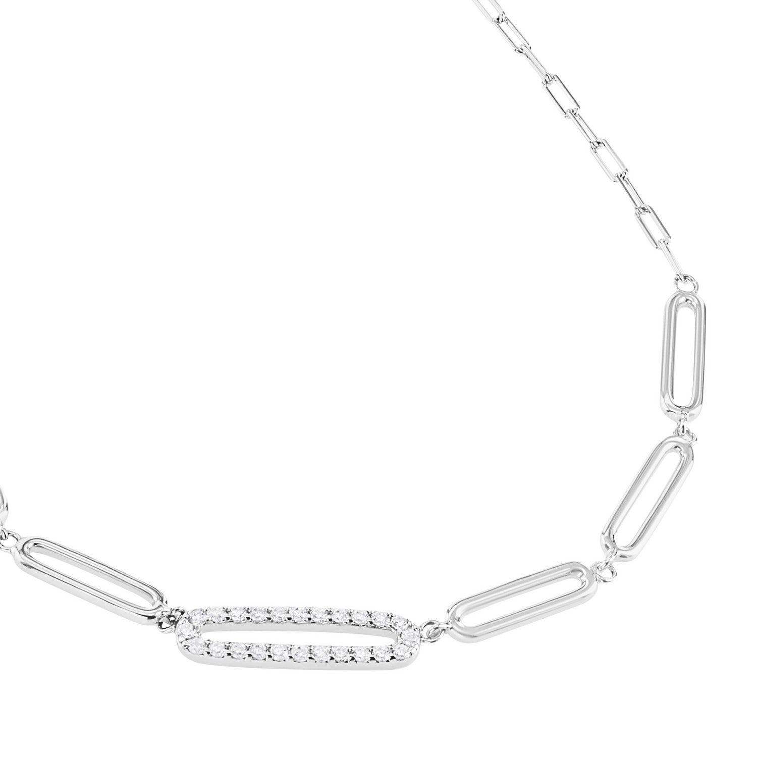 TOM TAILOR Collier »Schmuck Geschenk Silber 925« mit Zirkonia (synth.)