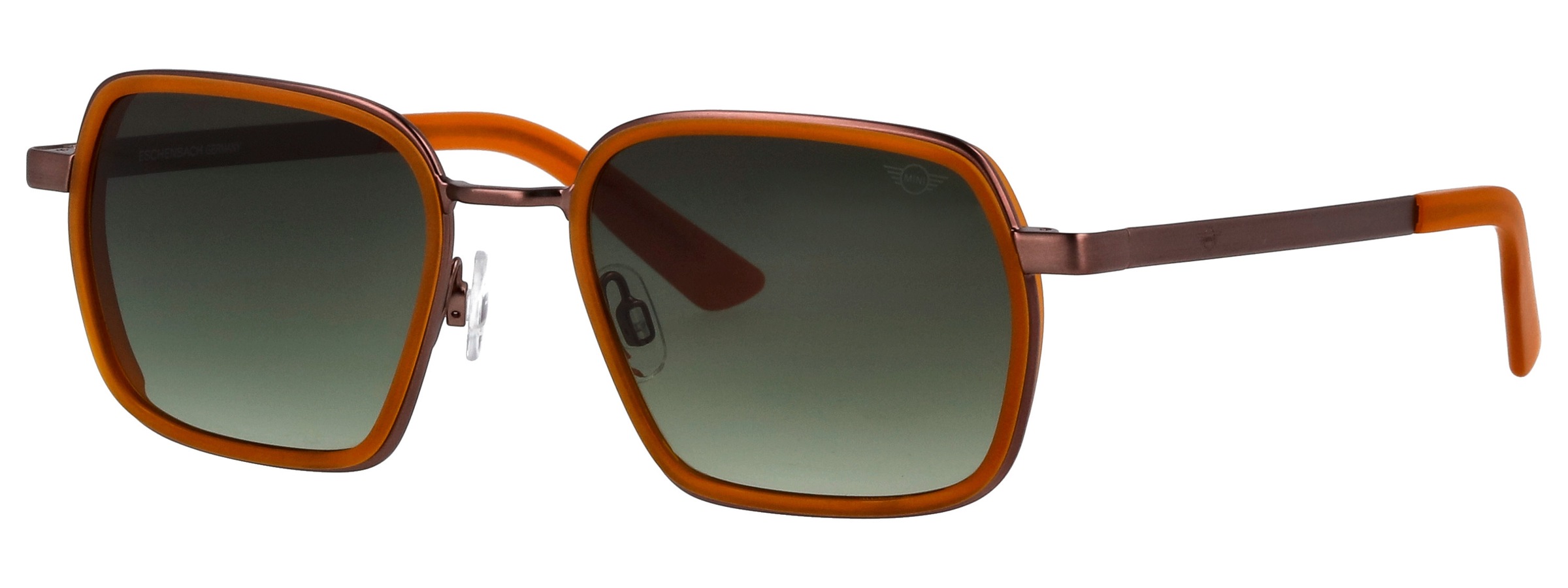 Sonnenbrille MINI EYEWEAR "MINI EYEWEAR Sonnenbrille", Herren, braun (brushed braun, sundial), Sonnenbrillen Sonnenbrille