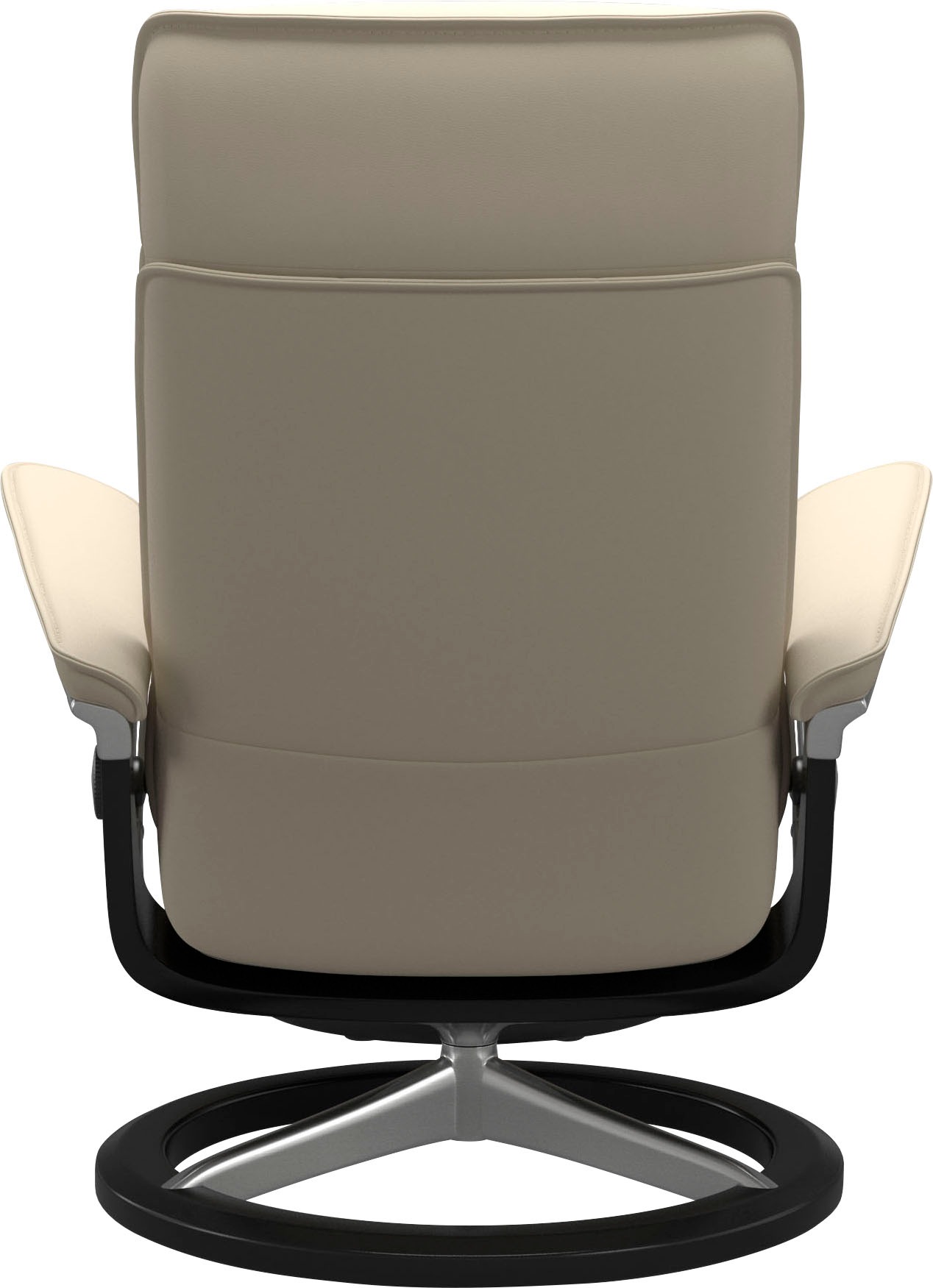 Stressless® Relaxsessel »Admiral«, (Set, Relaxsessel inkl. Hocker), mit Signature Base, Größe M & L, Gestell Schwarz