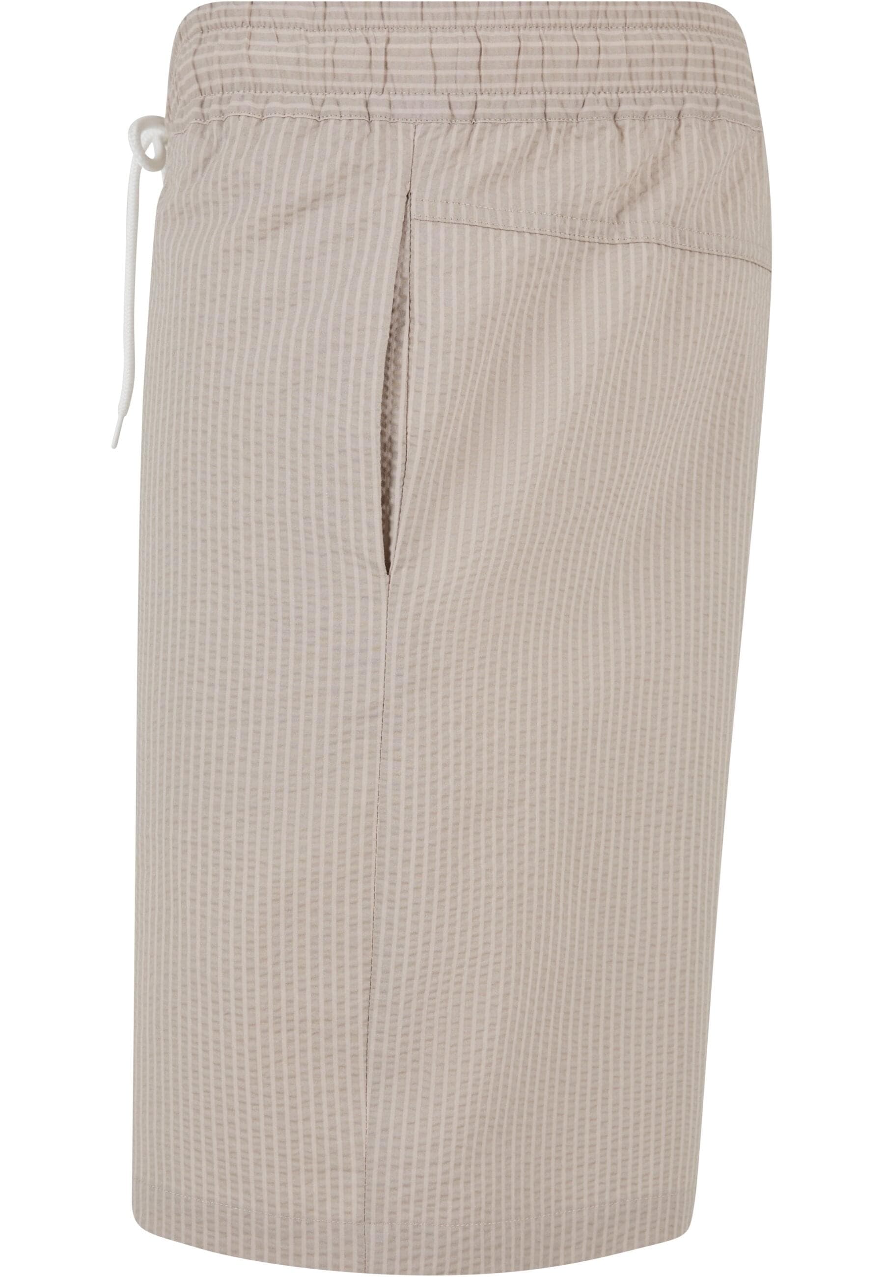 URBAN CLASSICS Shorts »Urban Classics Herren Basic Seersucker Shorts«, (1 tlg.)